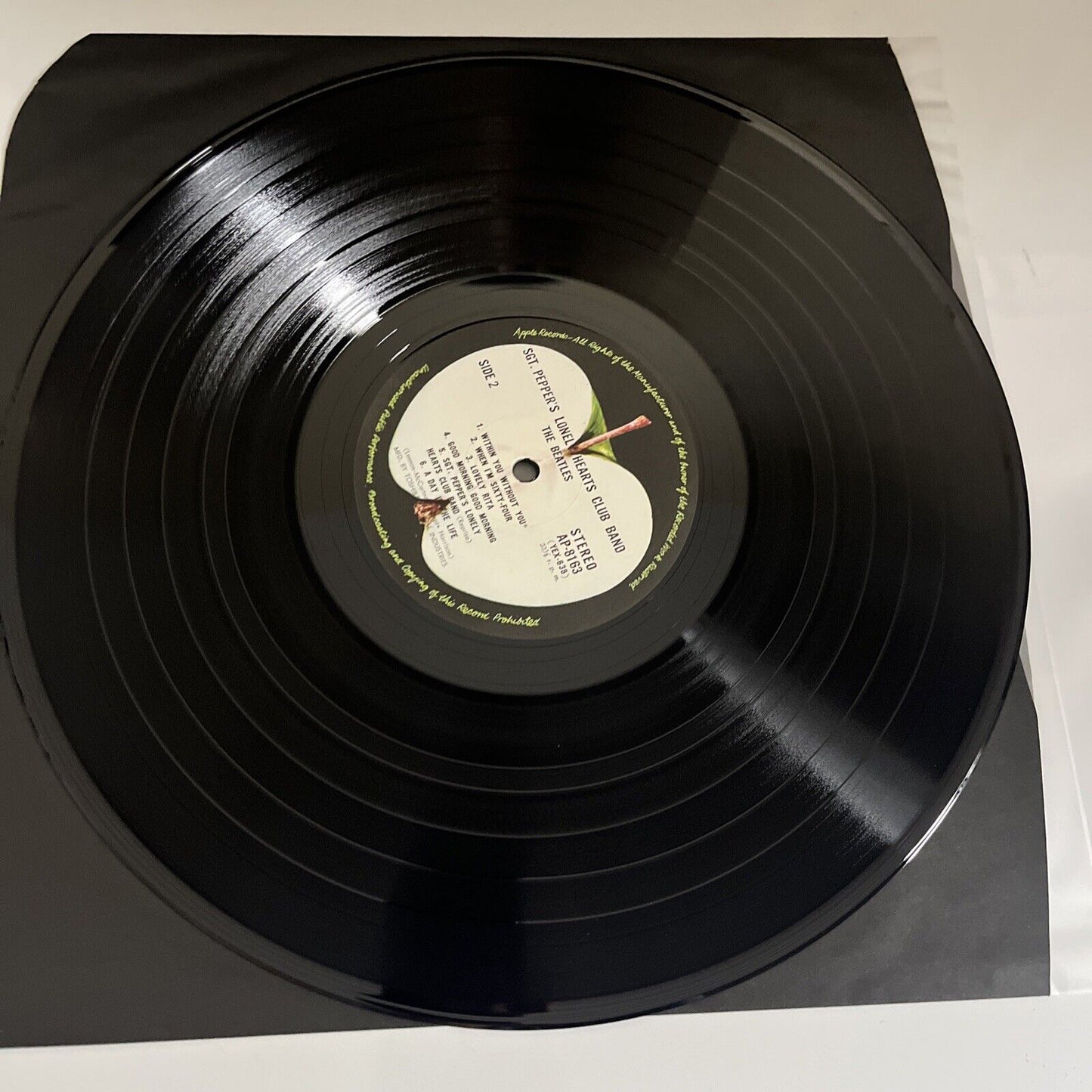 The Beatles – Sgt. Pepper's Lonely Hearts Club LP Vinyl 1974 Gatefold AP-8163