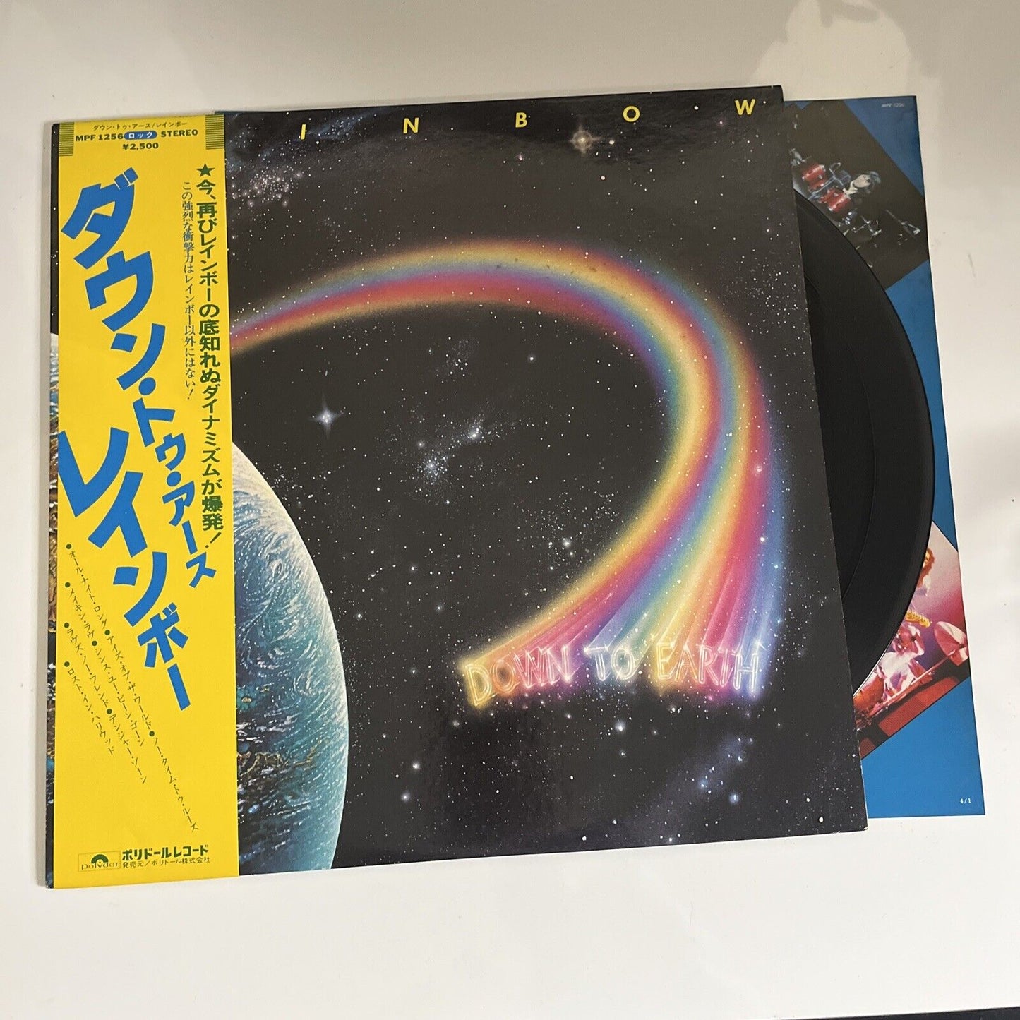 Rainbow – Down To Earth 1979 LP Vinyl Record Obi Japan Polydor MPF 1256