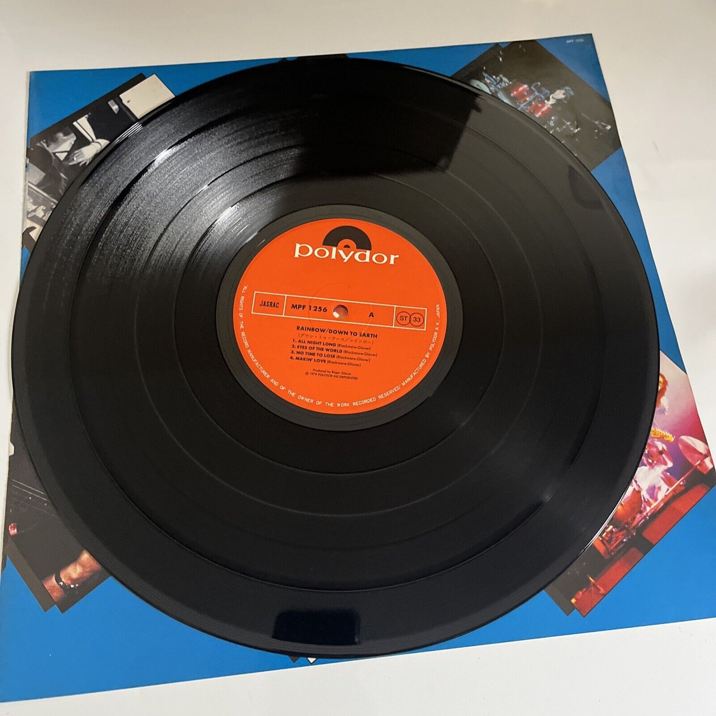 Rainbow – Down To Earth 1979 LP Vinyl Record Obi Japan Polydor MPF 1256