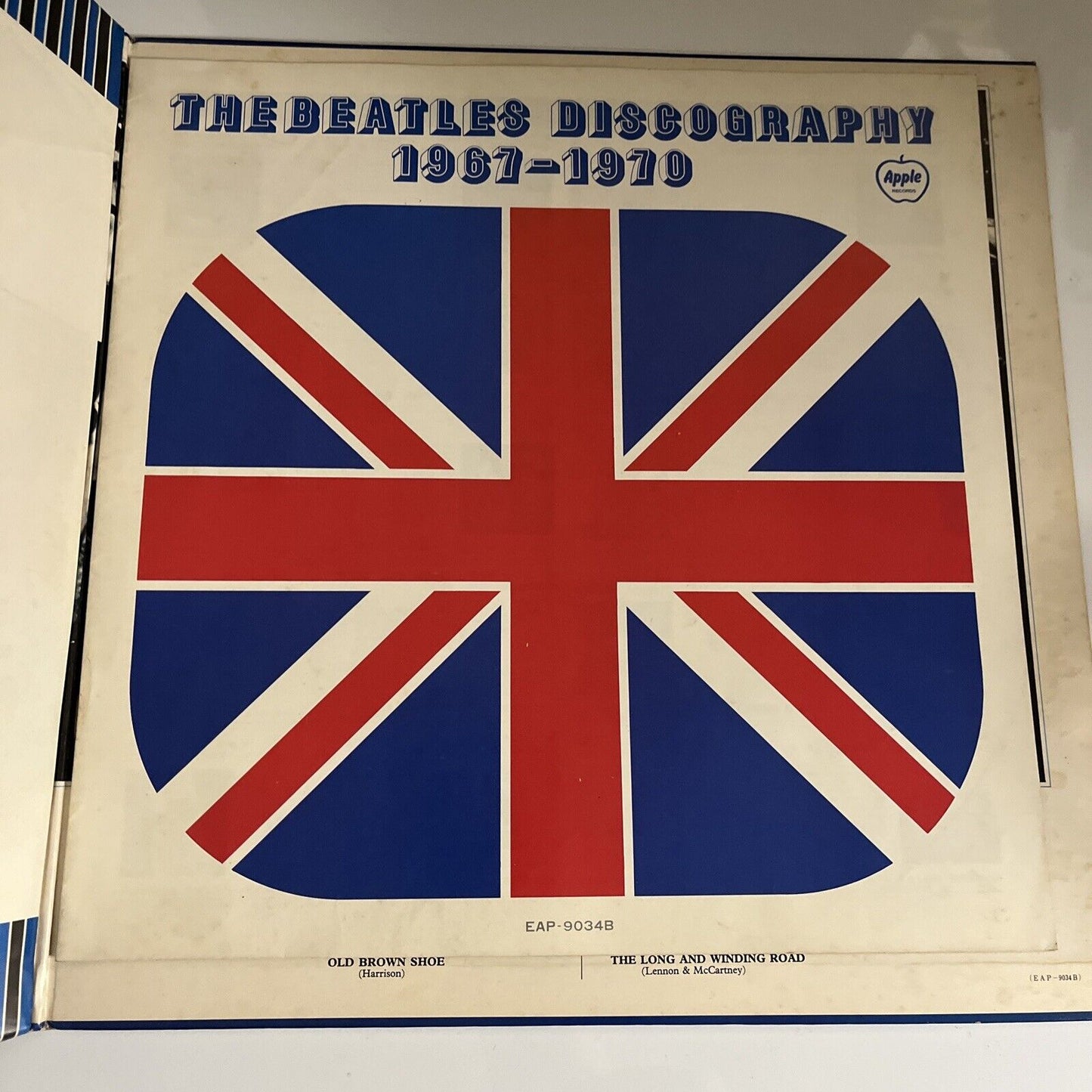 The Beatles – 1967-1970 2xLP Vinyl Record Gatefold Japan EAP-9034B