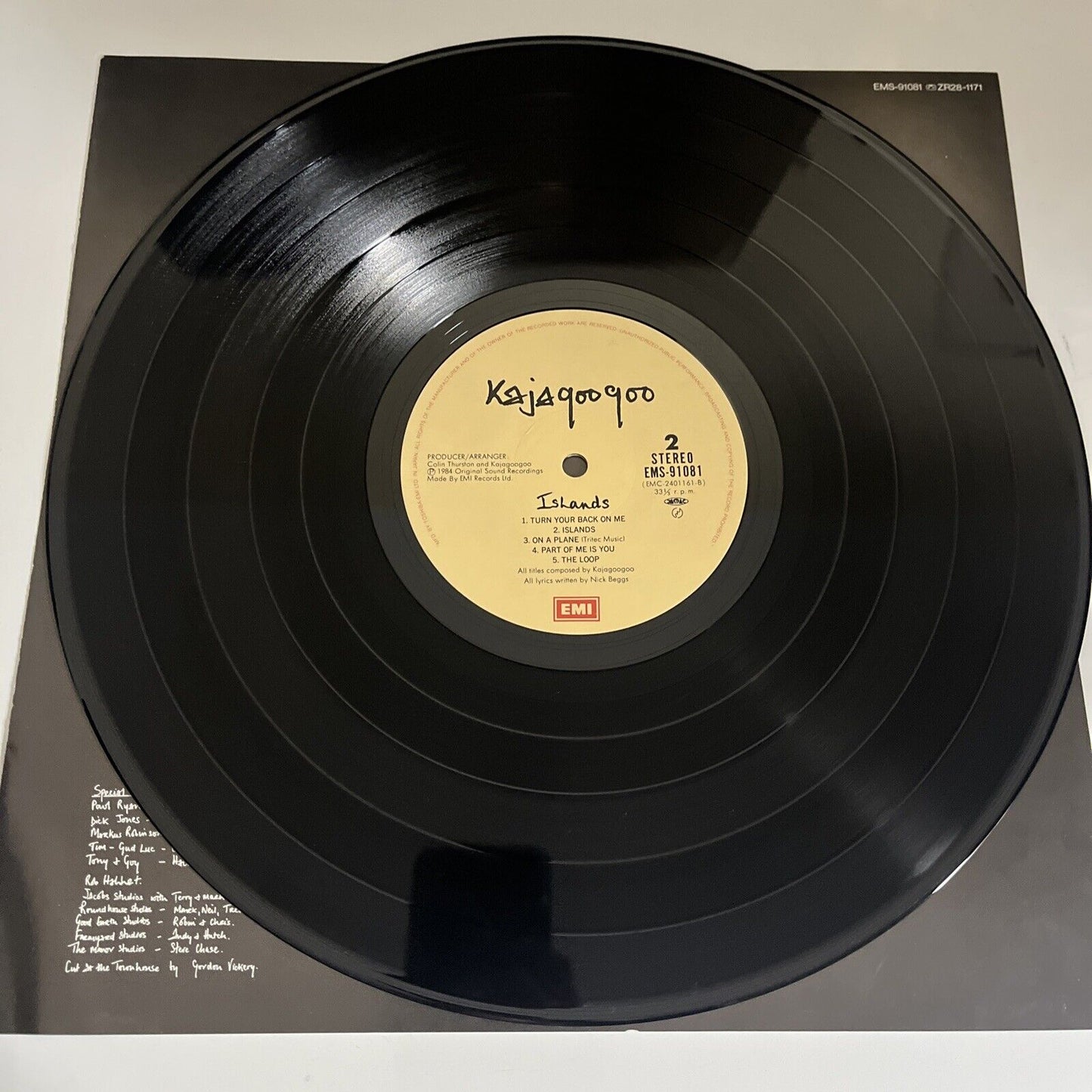 Kajagoogoo – Islands 1984 LP Vinyl Record EMI EMS-91081