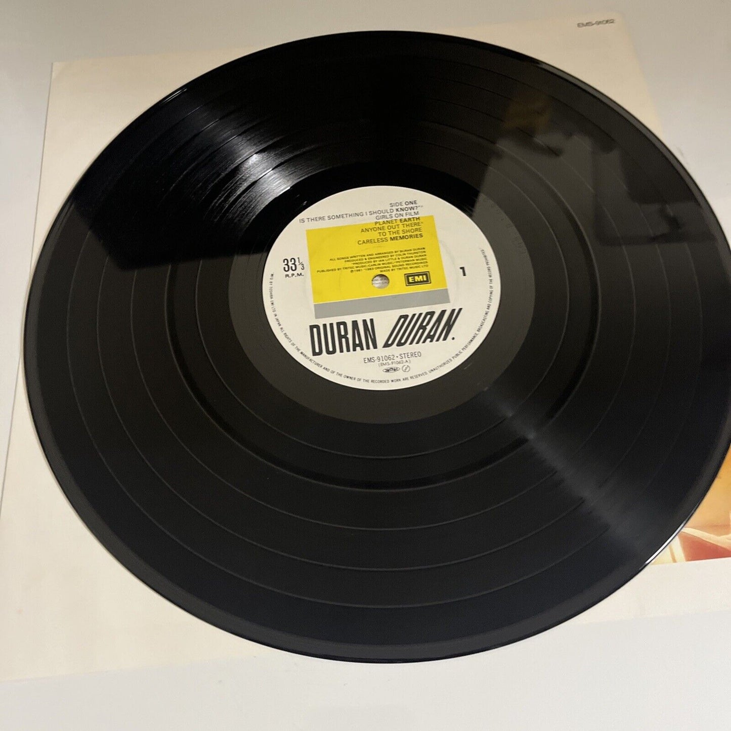 Duran Duran 1983 LP Vinyl Record Obi Japan EMI EMS-91062