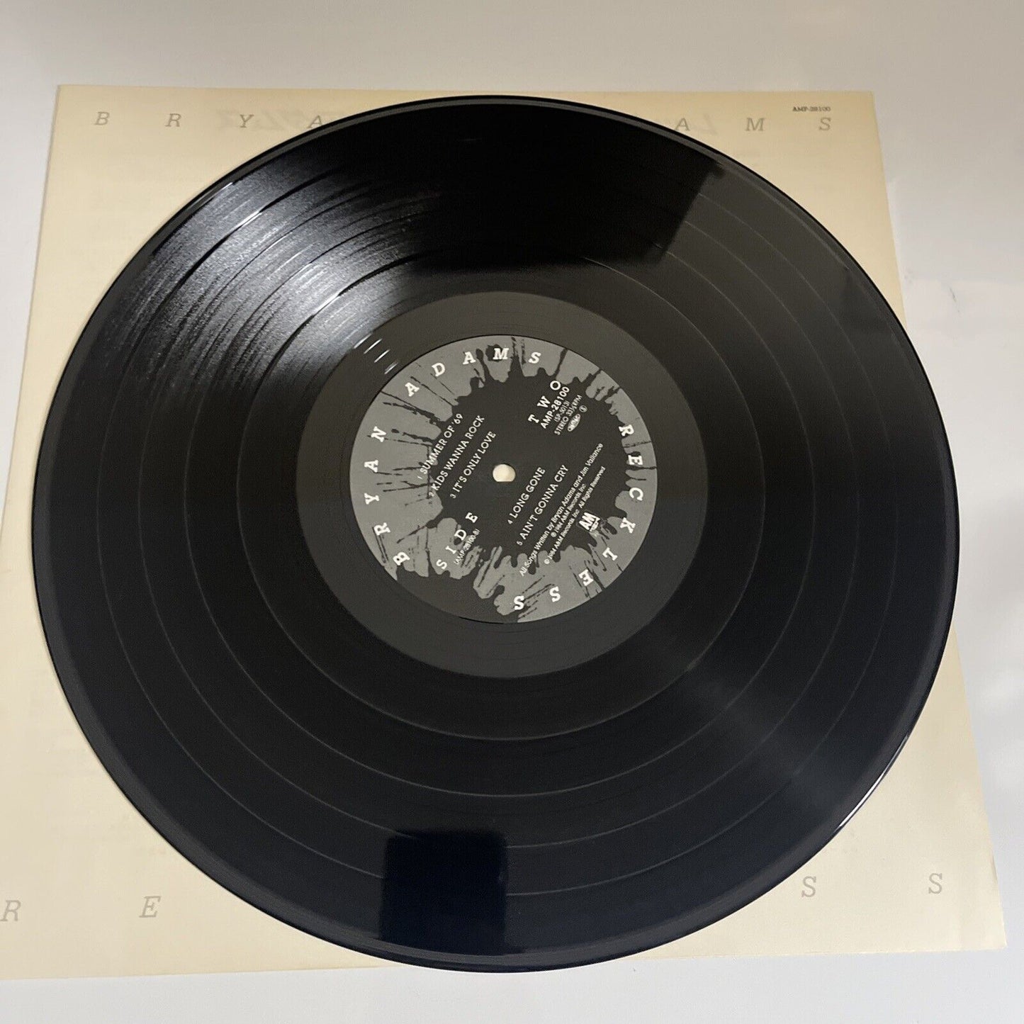 Bryan Adams – Reckless 1984 LP Vinyl Record Obi AMP-28100