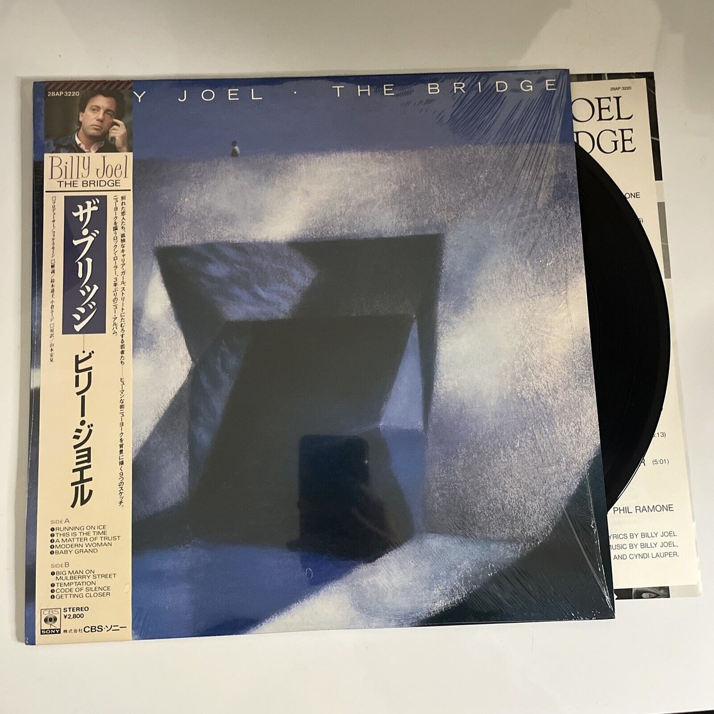 Billy Joel – The Bridge 1986 LP Vinyl Record Obi Japan 28AP 3220