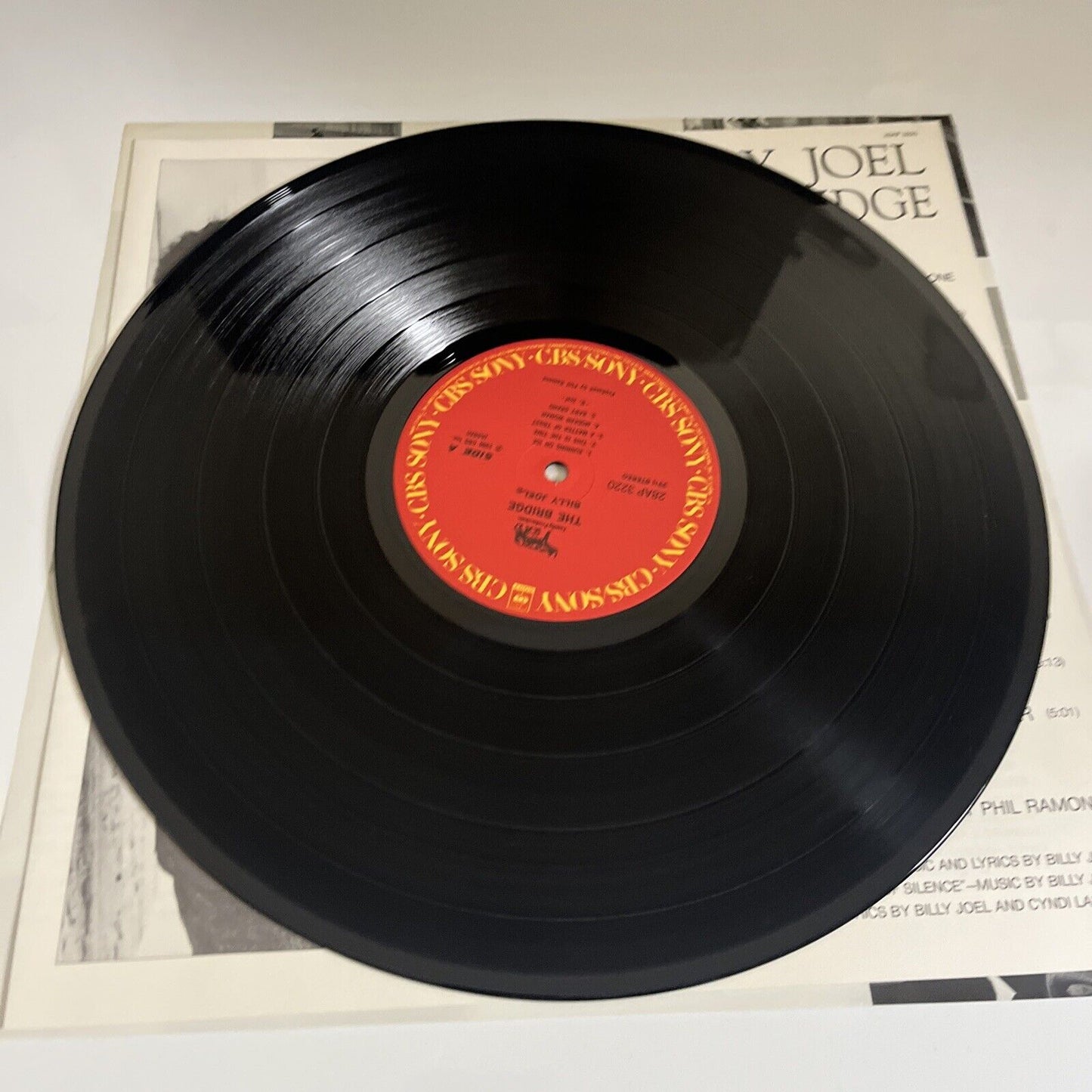 Billy Joel – The Bridge 1986 LP Vinyl Record Obi Japan 28AP 3220