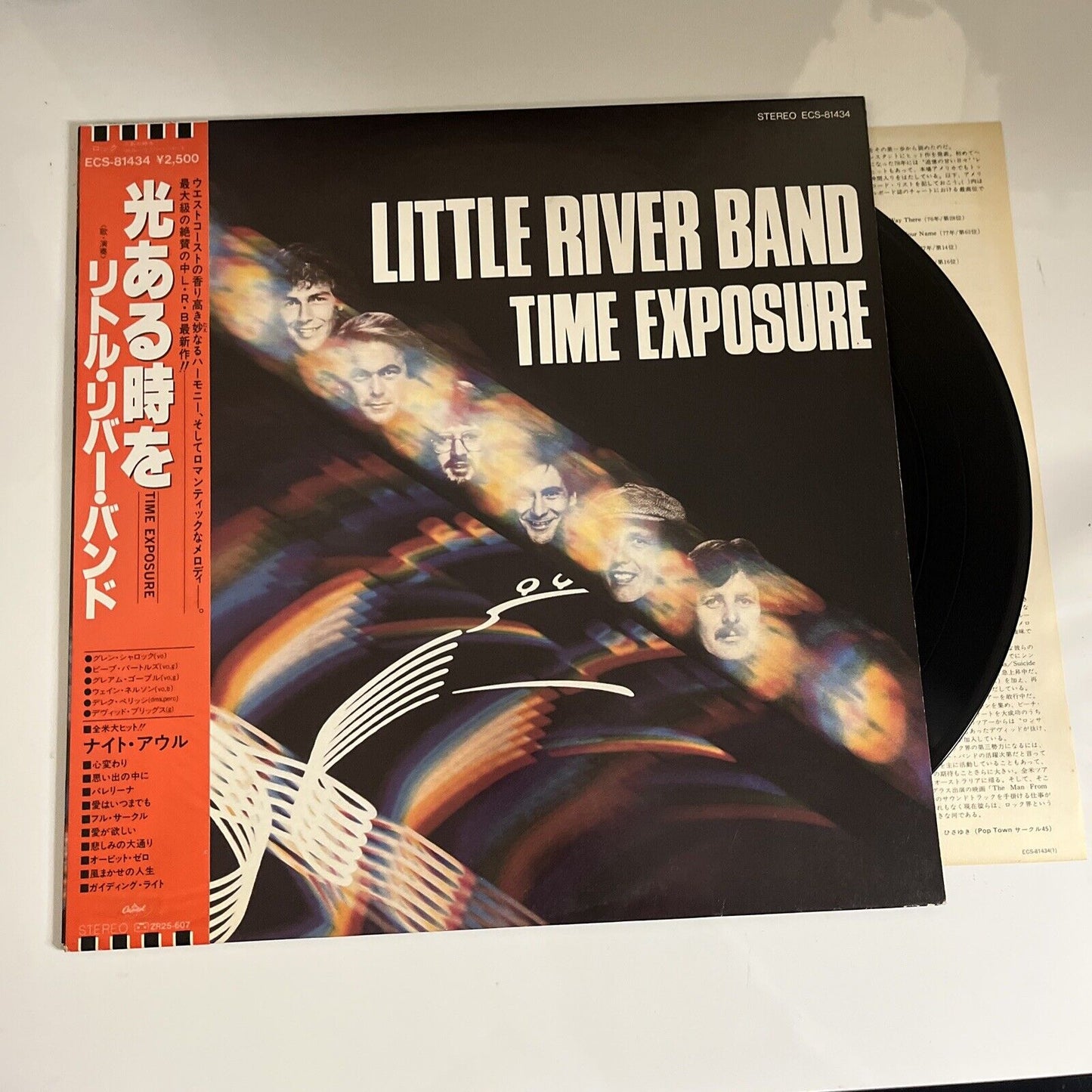 Little River Band – Time Exposure 1981 LP Vinyl Record Obi Japan ECS-81434