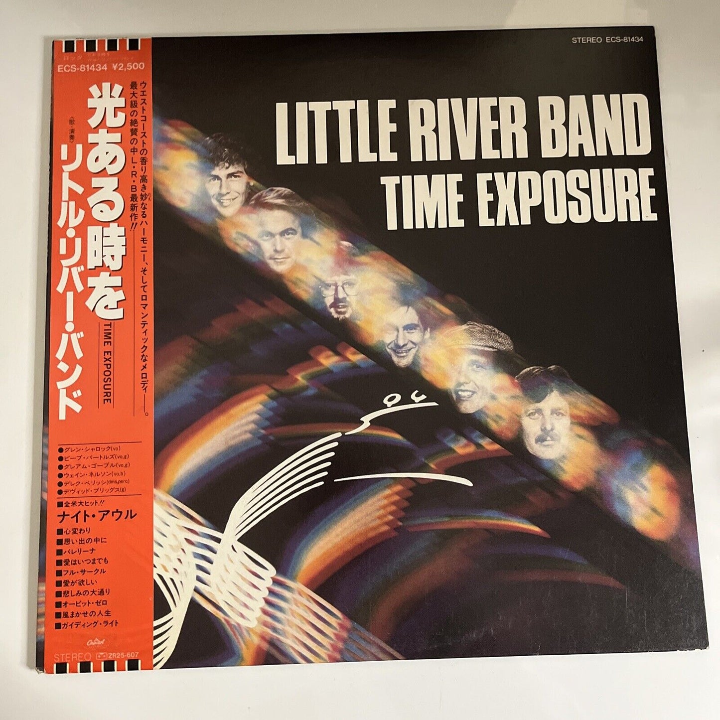 Little River Band – Time Exposure 1981 LP Vinyl Record Obi Japan ECS-81434