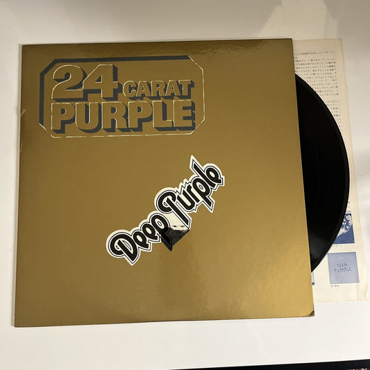 Deep Purple – 24 Carat Purple 1979 LP Vinyl Record Limited Edition P-6512W