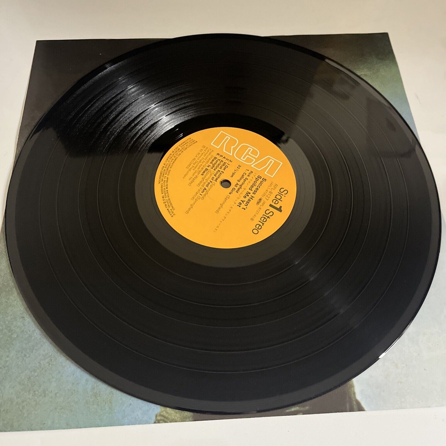 Rick Springfield – Success Hasn't Spoiled Me Yet 1982 LP Vinyl Record Obi Japan