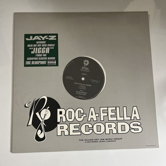 Jay-Z – Jigga 2001 Vinyl Record Promo DEFR 15491-1