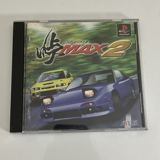 Touge Max 2  PS1 Sony PlayStation 1998 NTSC-J JAPAN Racing Game