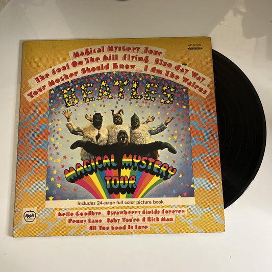 The Beatles – Magical Mystery Tour 1969 LP Vinyl Gatefold Picture Book Japan