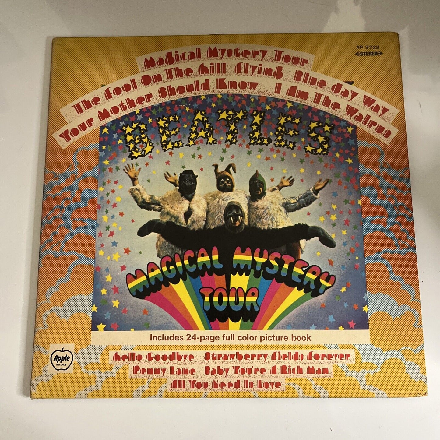 The Beatles – Magical Mystery Tour 1969 LP Vinyl Gatefold Picture Book Japan