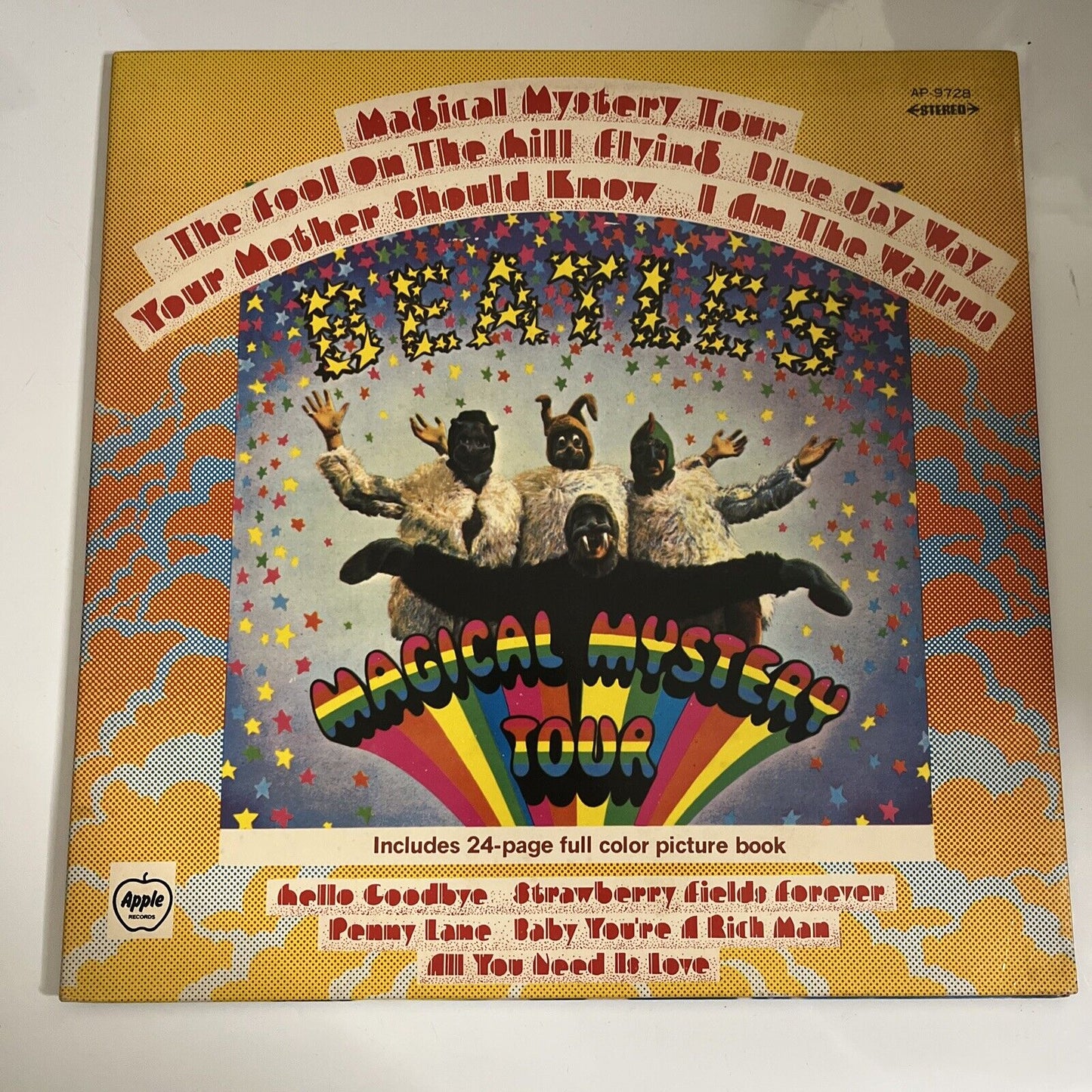 The Beatles – Magical Mystery Tour 1969 LP Vinyl Record Gatefold Japan AP-9728