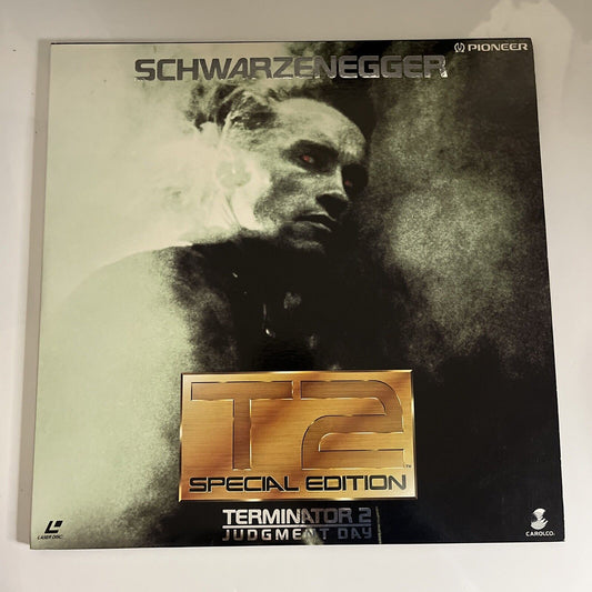 Terminator 2: Judgment Day Special Edition 1991 Laserdisc NTSC Gatefold Widescre