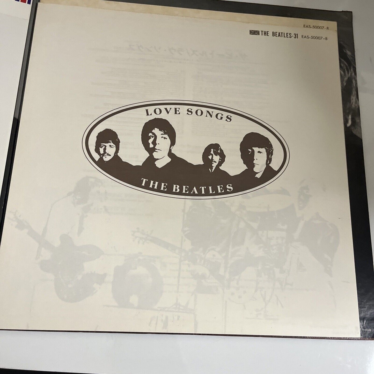 The Beatles – Love Songs 1977 LP Vinyl Record Gatefold Obi Japan EAS-50007-8