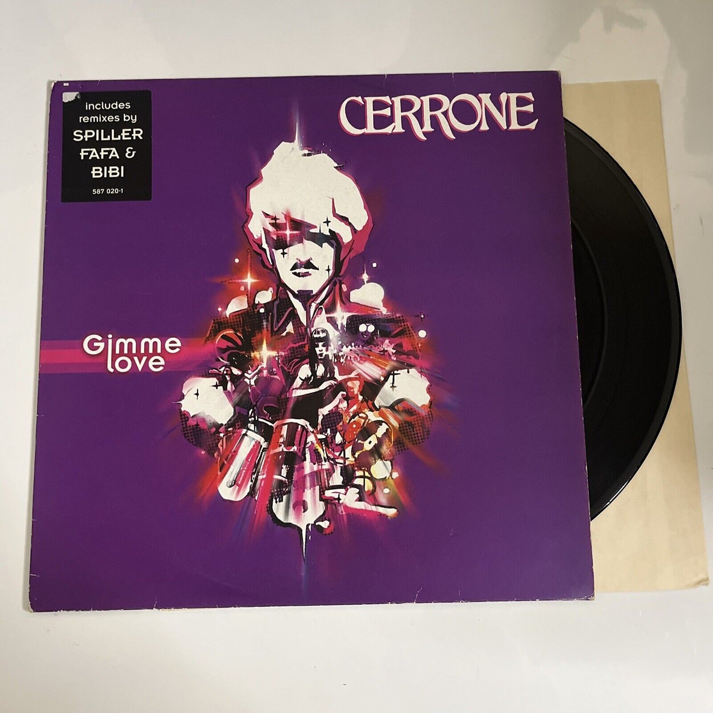 Cerrone – Gimme Love 2001 12" Vinyl Record