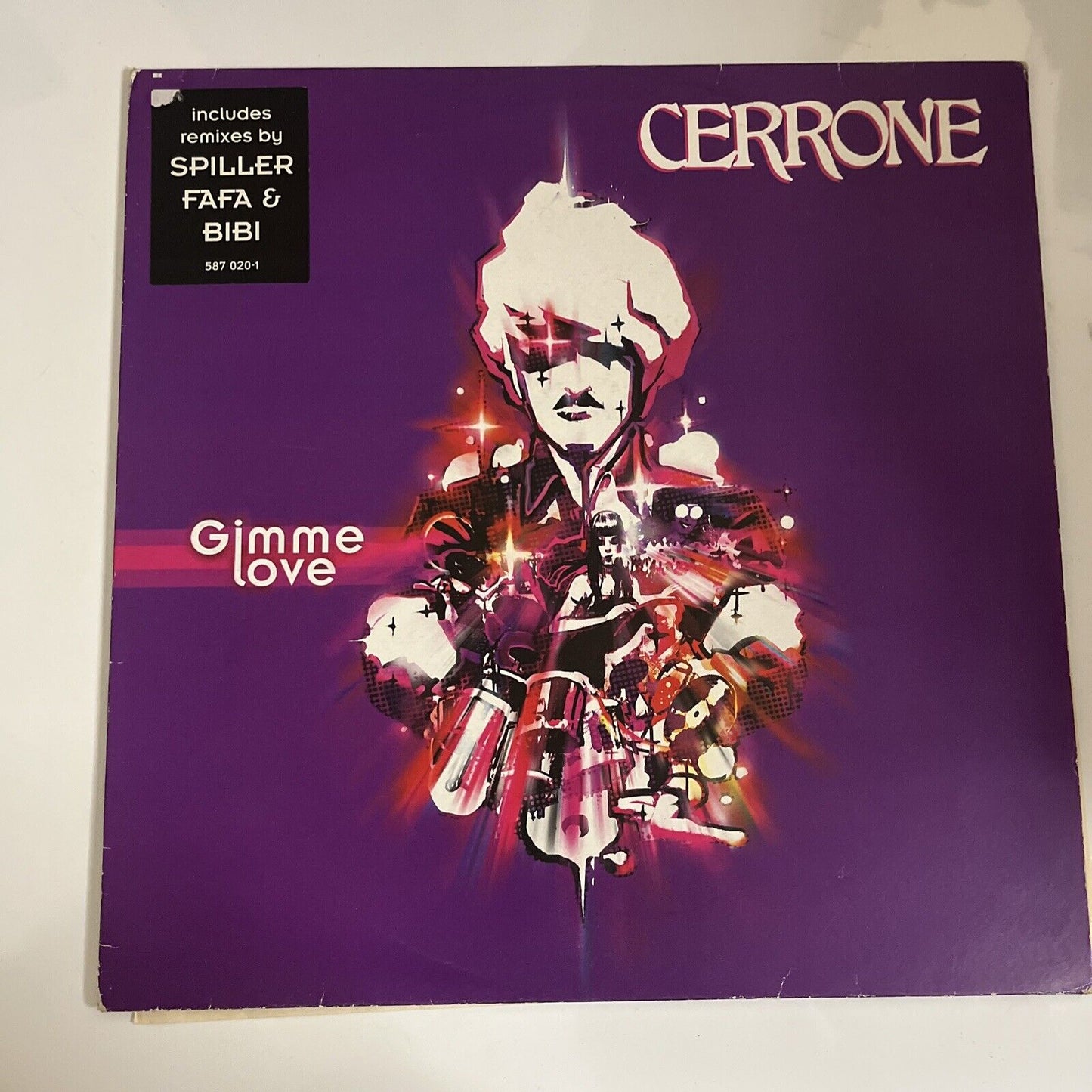 Cerrone – Gimme Love 2001 12" Vinyl Record