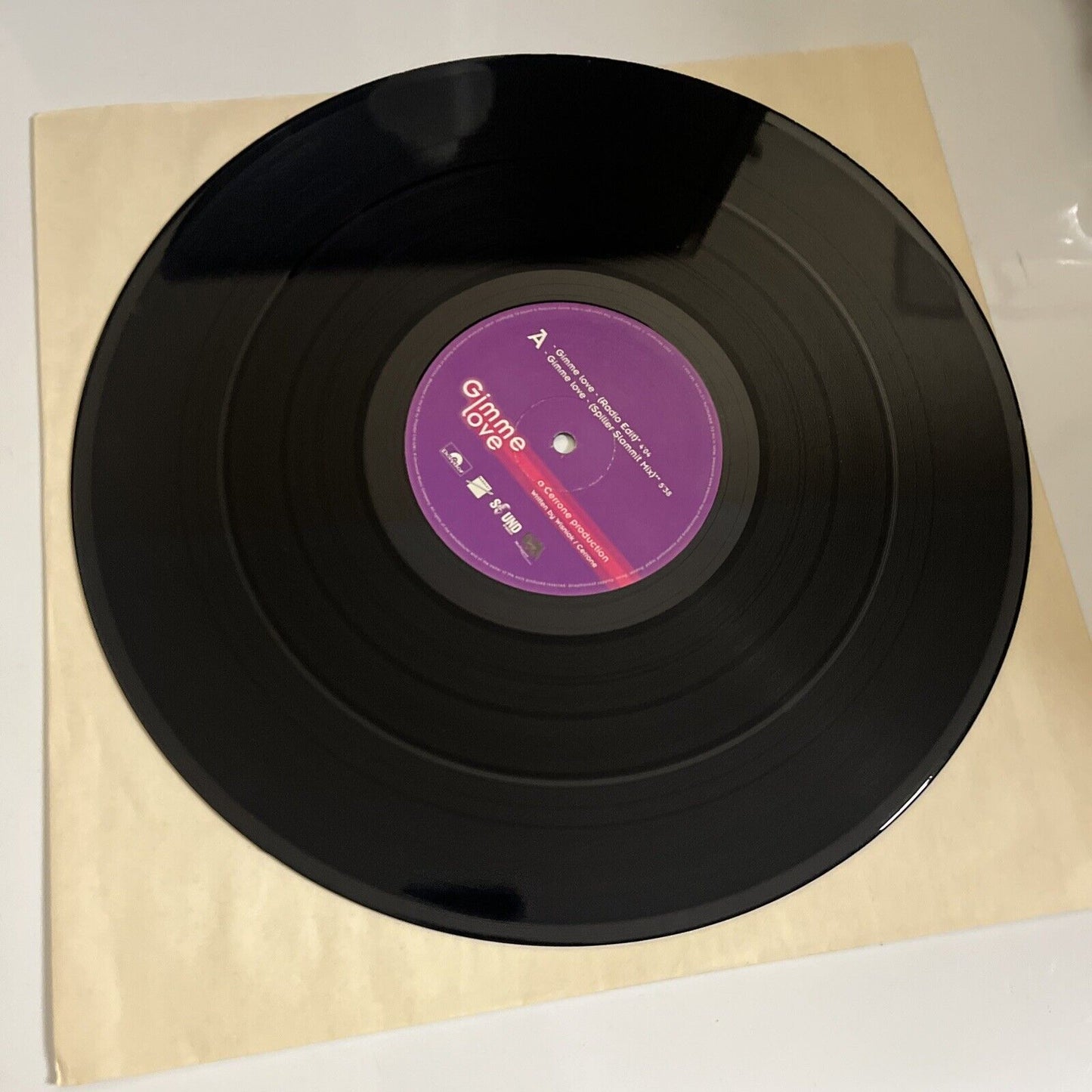 Cerrone – Gimme Love 2001 12" Vinyl Record