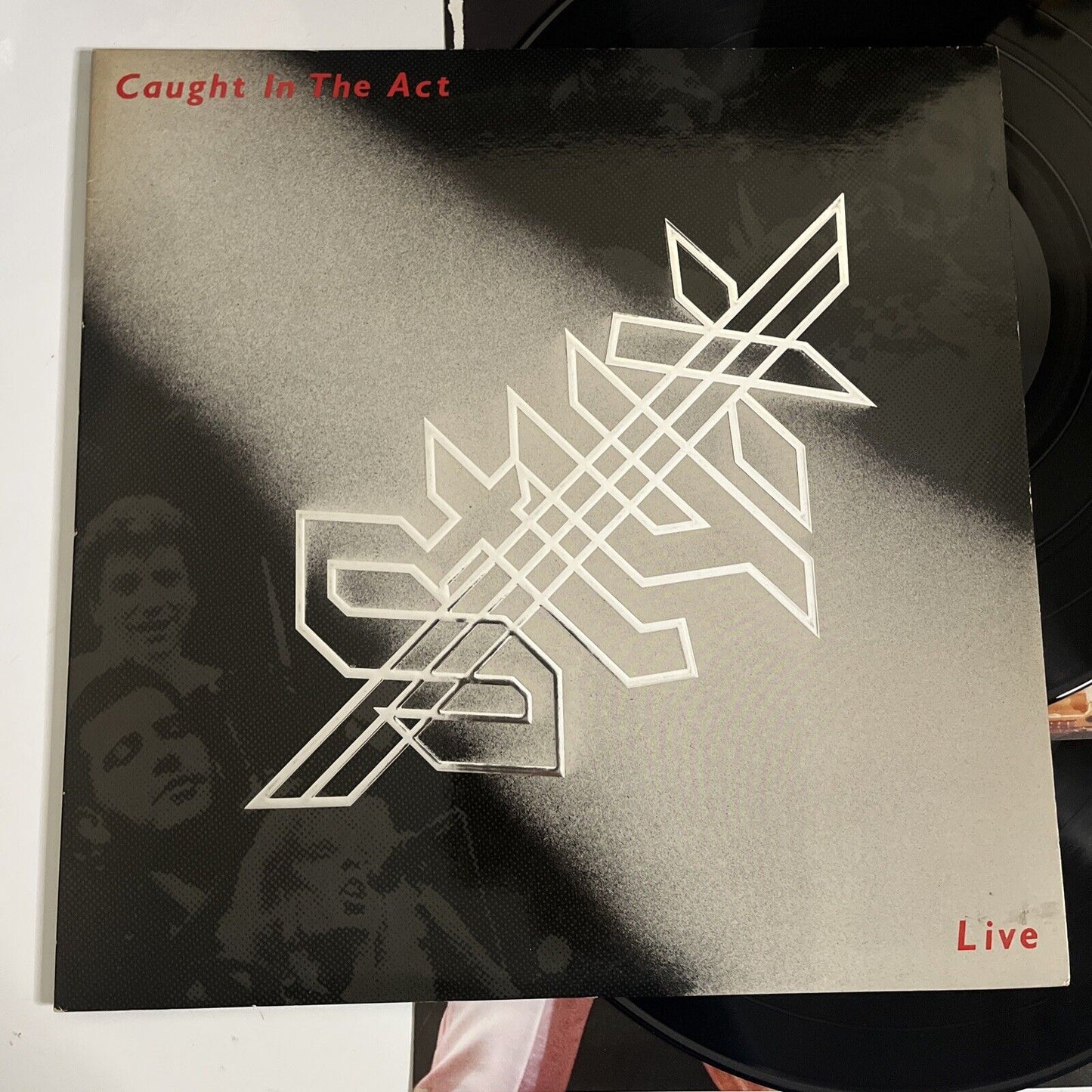 Styx – Caught In The Act Live 1984 2x LP Vinyl Gatefold Japan AMP-8011