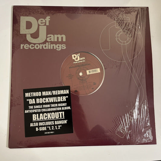 Da Rockwilder by Method Man 12" Vinyl Record 1999 Def Records