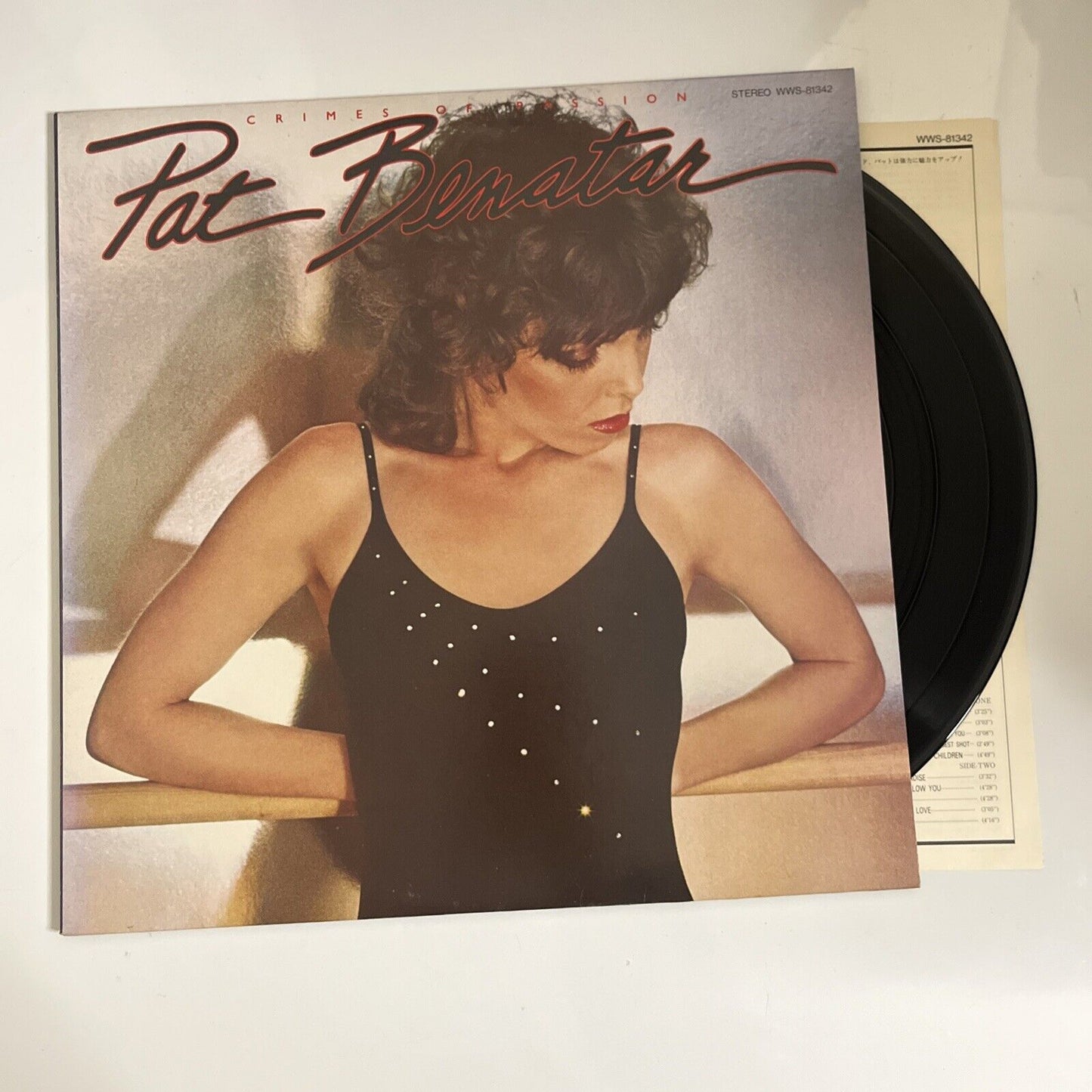 Pat Benatar – Crimes Of Passion 1980 LP Vinyl Record  Chrysalis WWS-81342