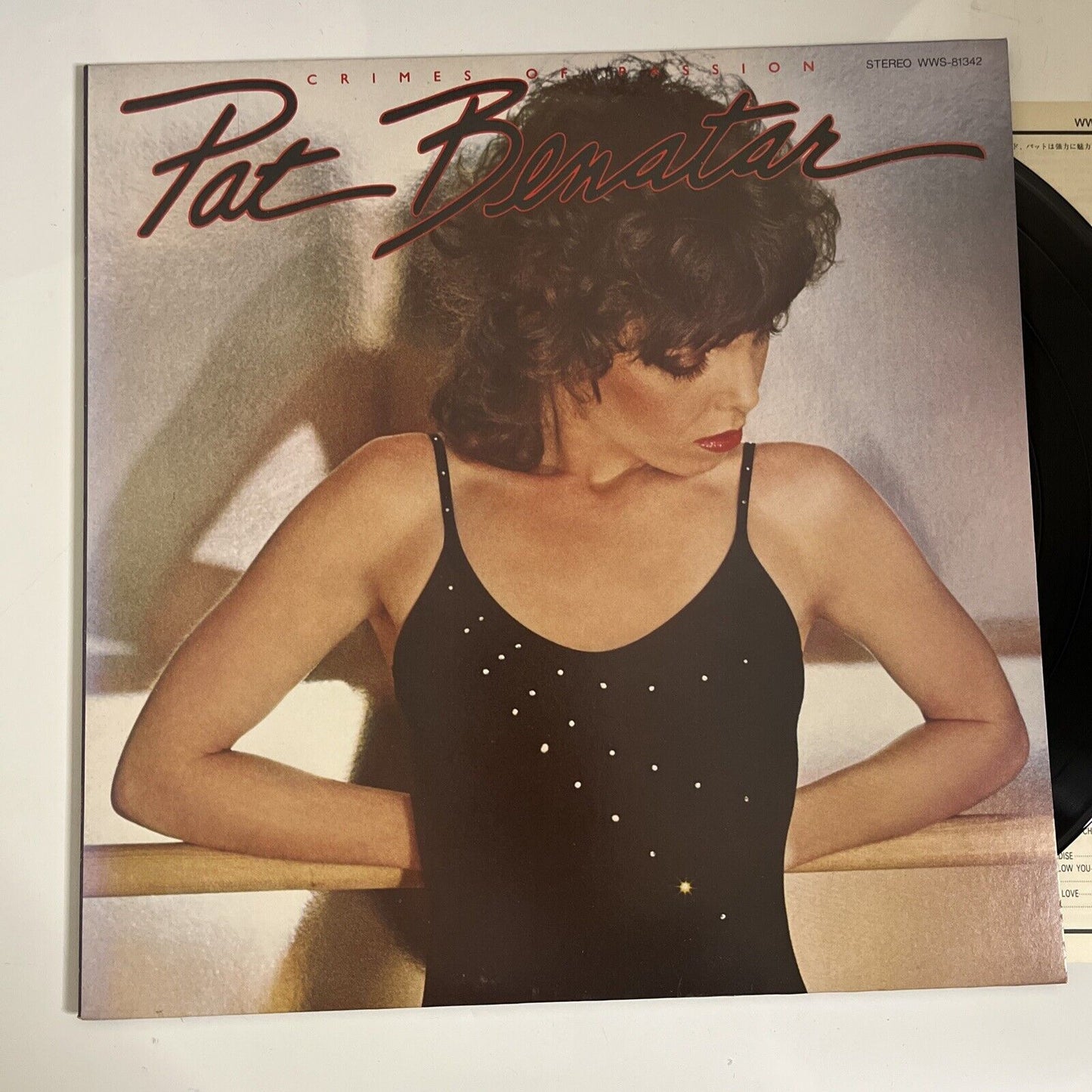 Pat Benatar – Crimes Of Passion 1980 LP Vinyl Record  Chrysalis WWS-81342