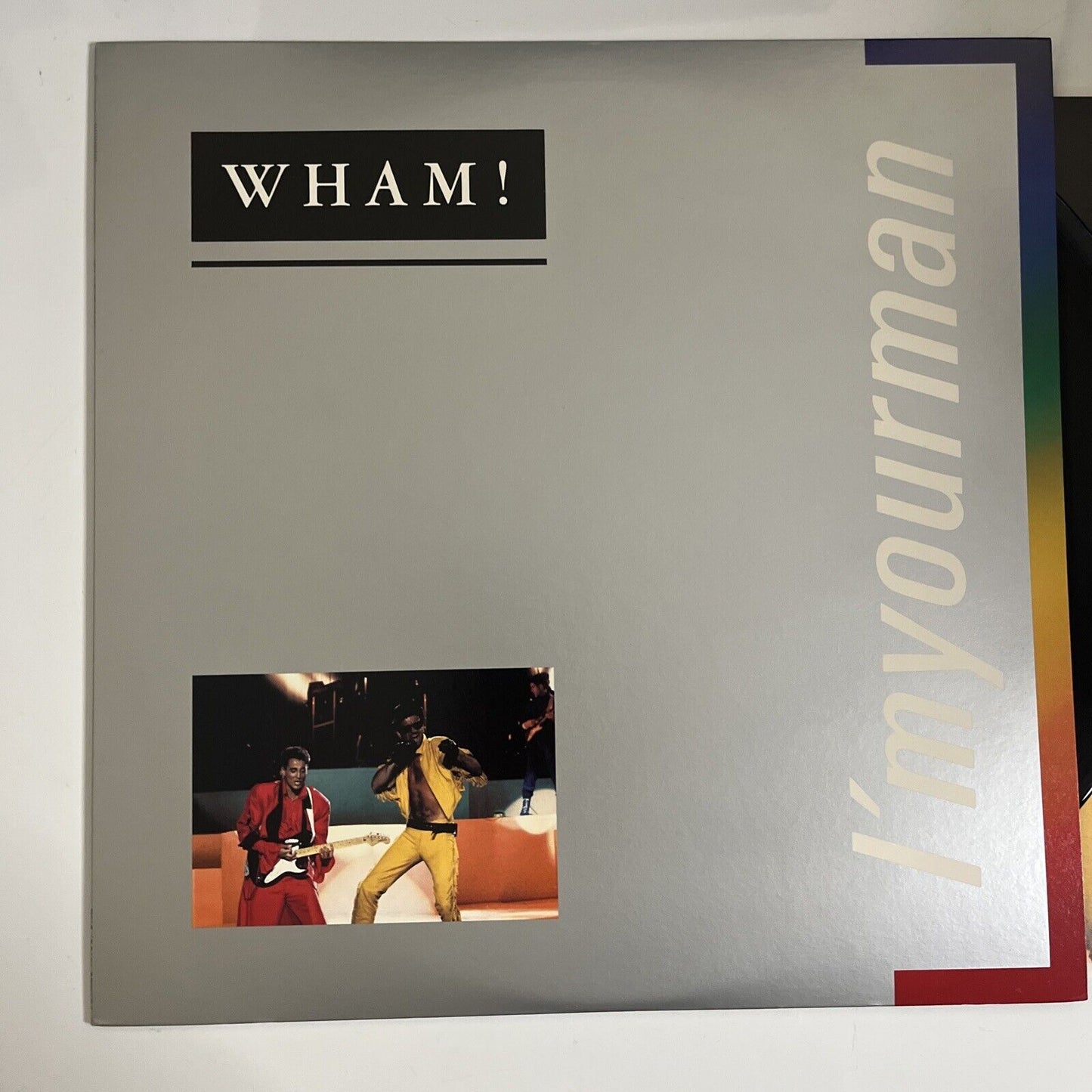 Wham! – I'm Your Man 1985 Vinyl 12" Record 45RPM Epic 12-3P-699