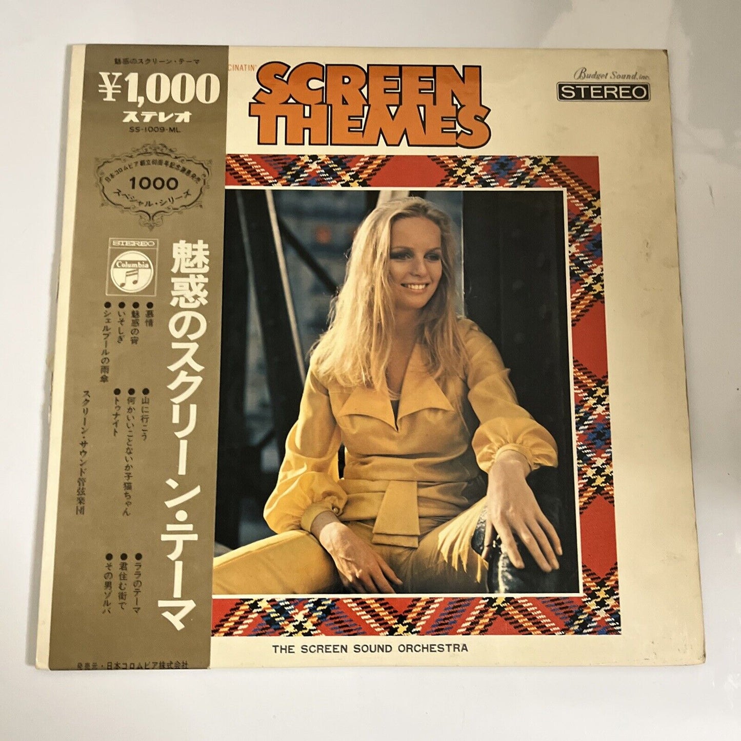 Fascinatin Screen Themes LP Vinyl Record Obi Japan SS-1009-ML