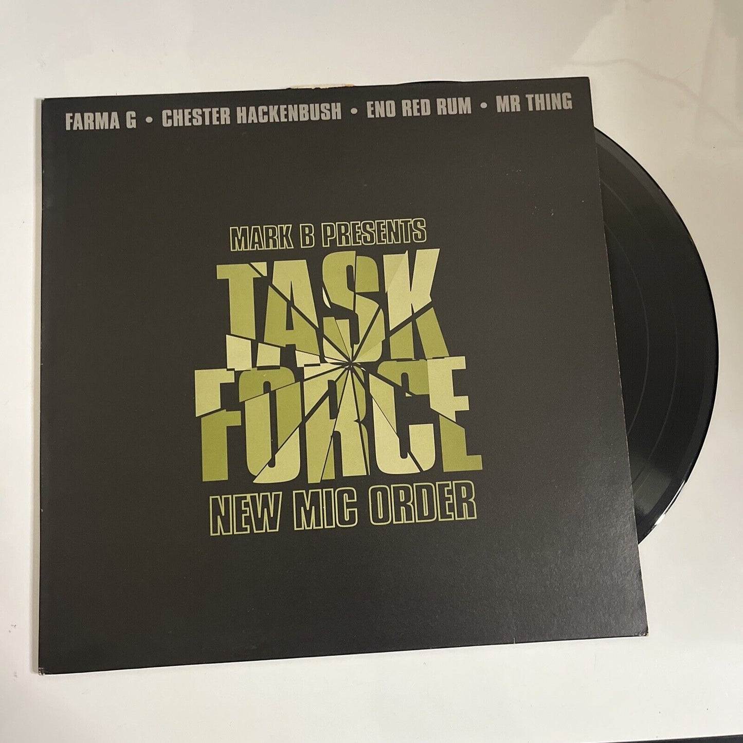 Task Force – New Mic Order LP Vinyl 1999 Record KBR 1005