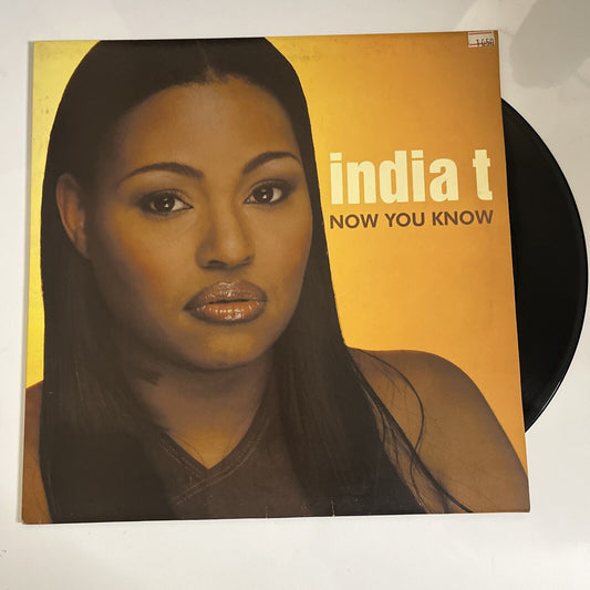 India T – Now You Know  12" Vinyl Record 2001 Dome Records