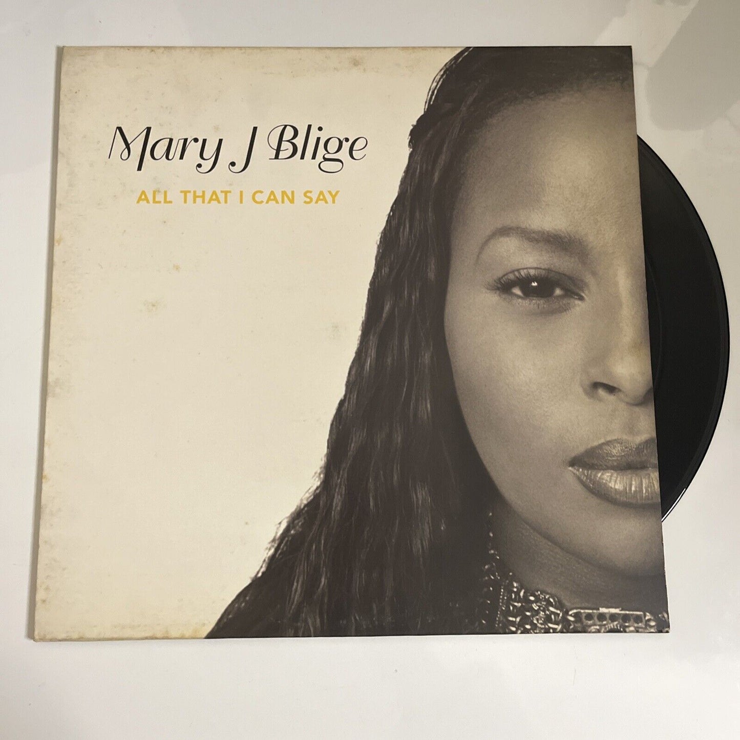 Mary J. Blige – All That I Can Say 12" Vinyl 1999 Record MCA