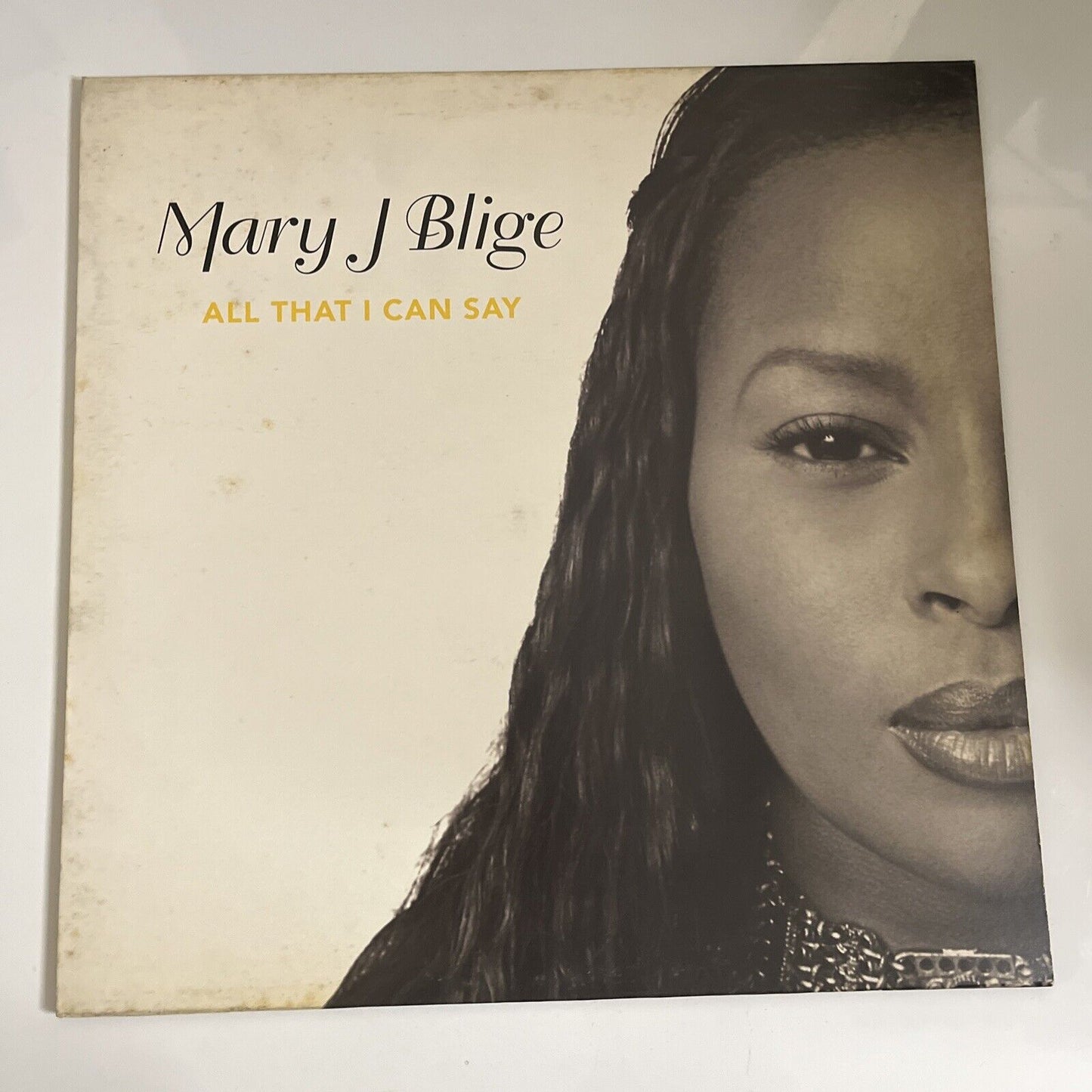 Mary J. Blige – All That I Can Say 12" Vinyl 1999 Record MCA