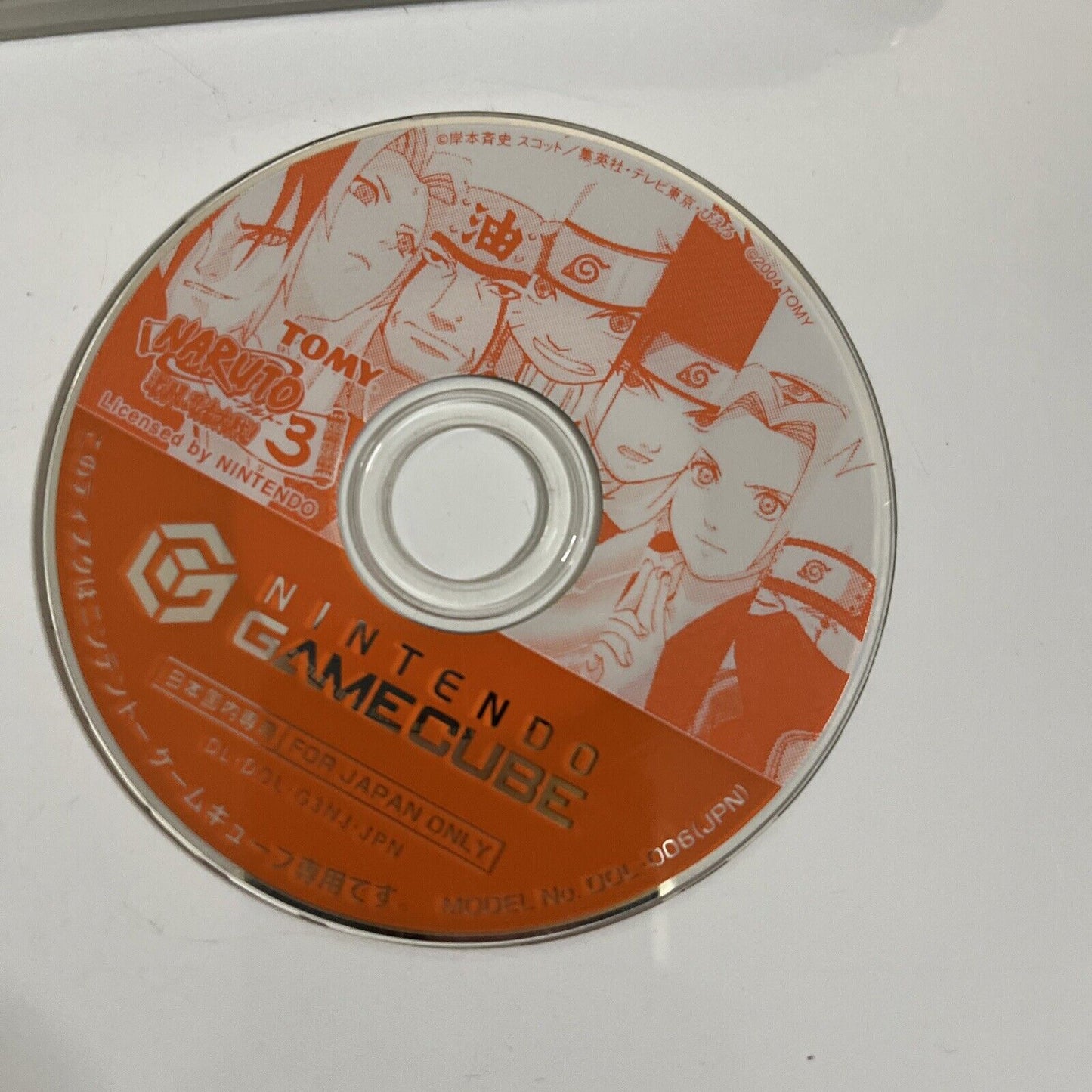 Naruto Clash of the Ninja 3 GC Nintendo GameCube NTSC-J JAPAN 2004 Game Complete