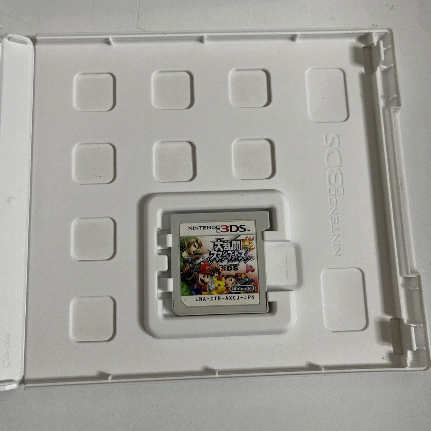 Super Smash Brothers 3DS Nintendo JAPAN 2014 Fighting Game Complete