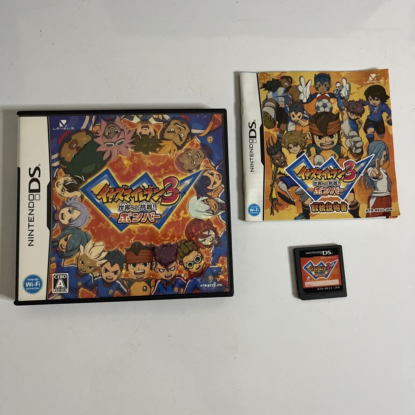 Inazuma Eleven 3 NDS Nintendo DS JAPAN 2010 Game Complete