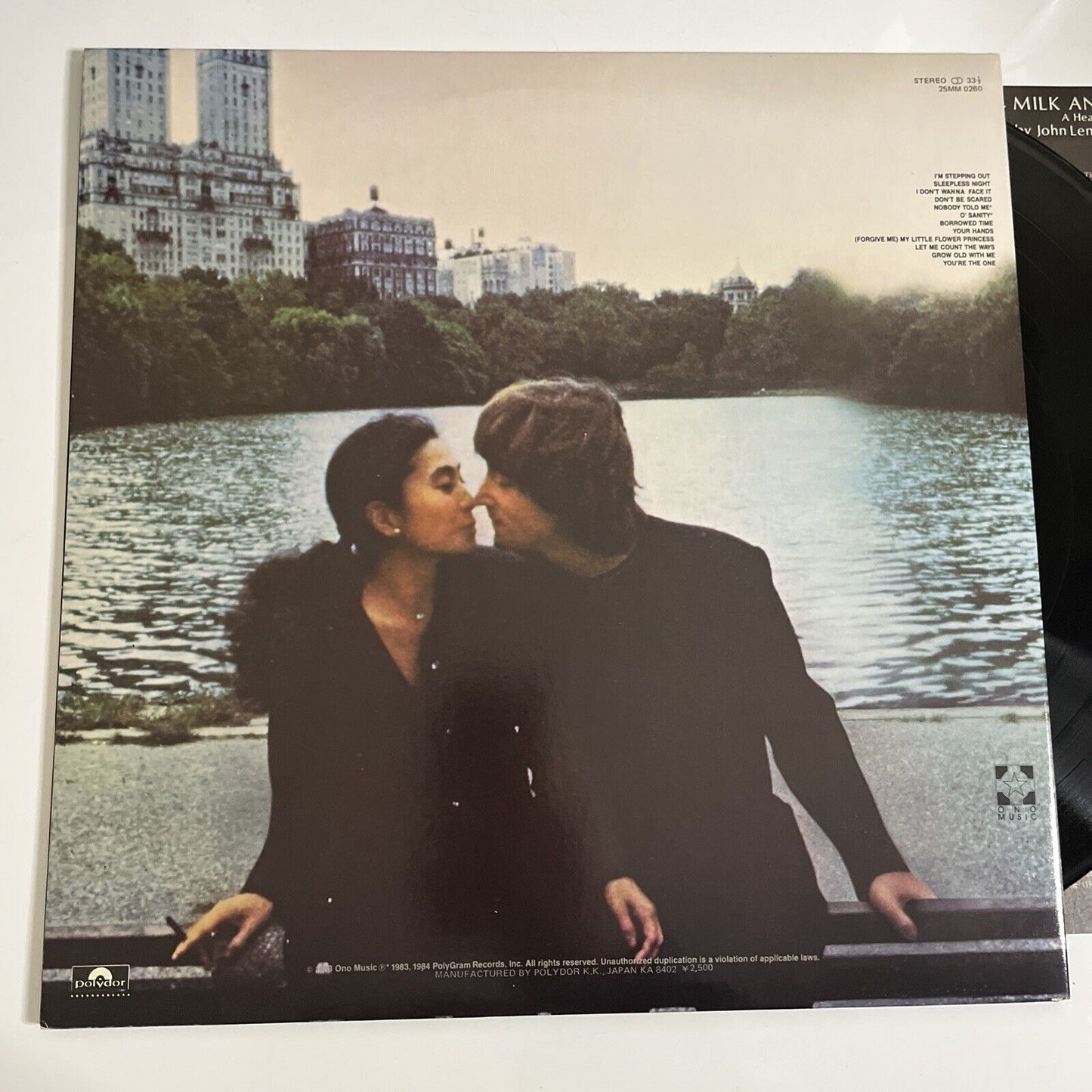 John Lennon & Yoko Ono – Milk And Honey 1984 LP Vinyl Record Gatefold Obi Japan