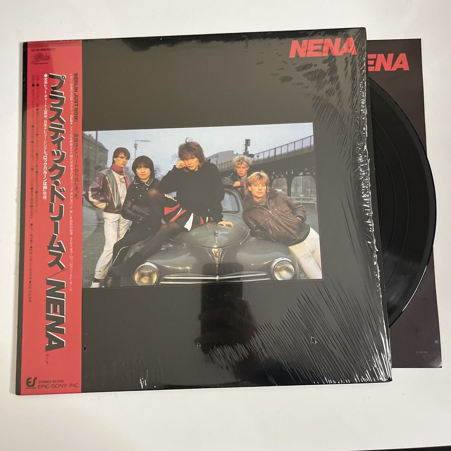 Nena 1983 LP Vinyl Album Obi Japan Epic Records First Release 25-3P-488