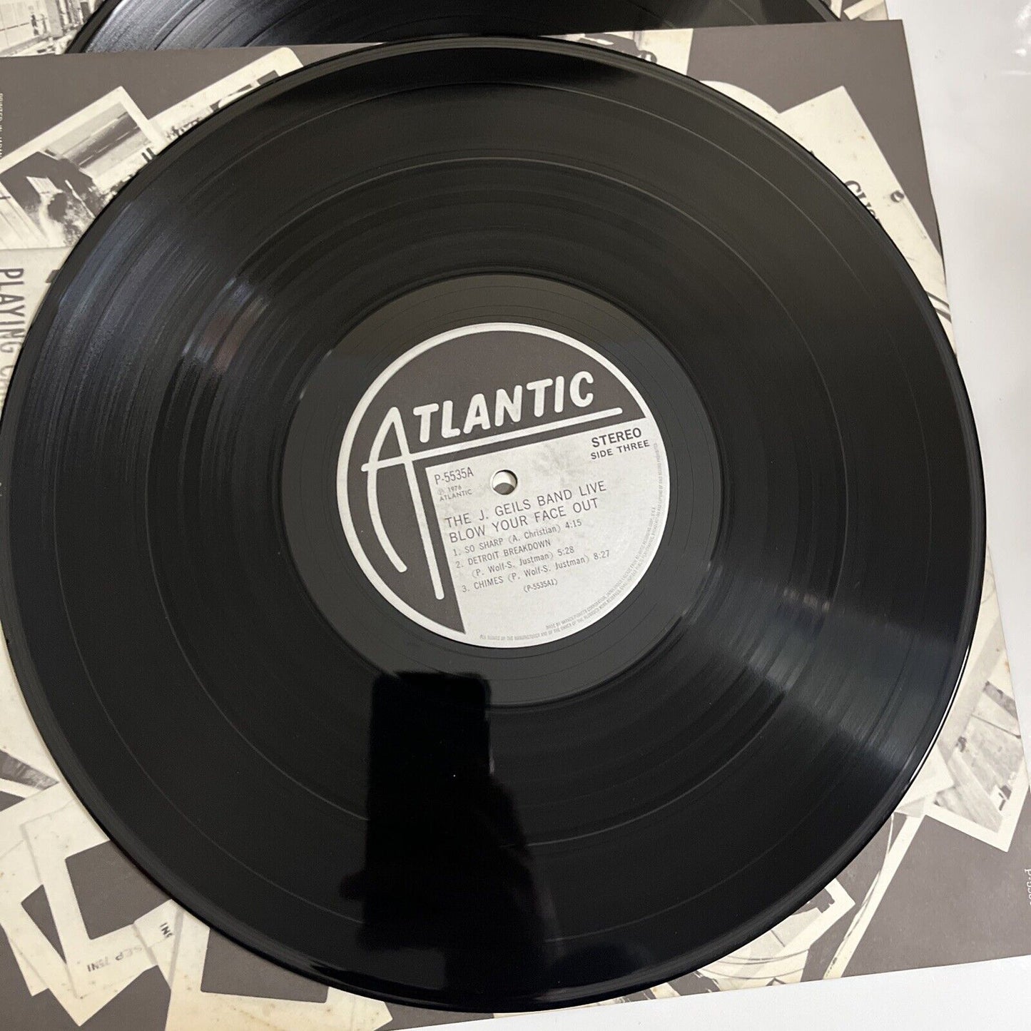 The J. Geils Band – Live Blow Your Face Out 1976 2x LP Vinyl Gatefold Obi Japan