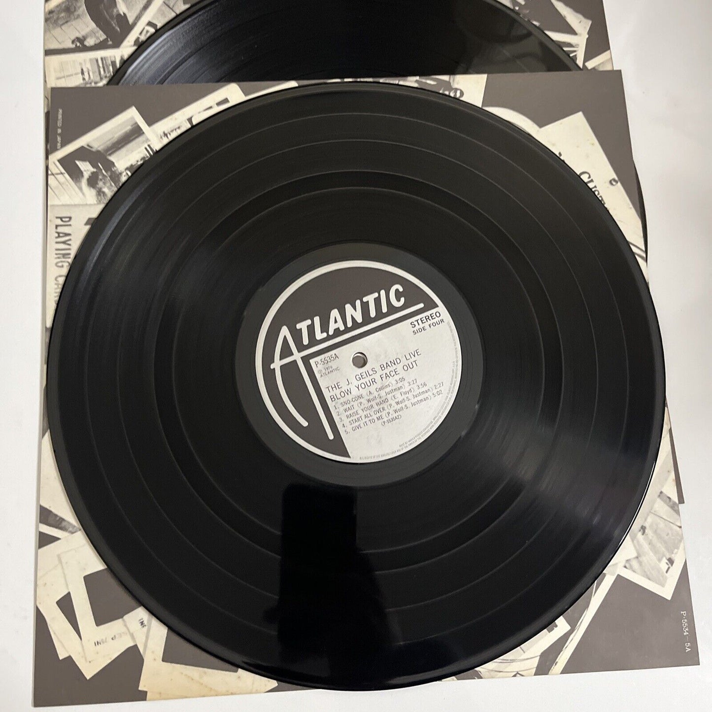 The J. Geils Band – Live Blow Your Face Out 1976 2x LP Vinyl Gatefold Obi Japan