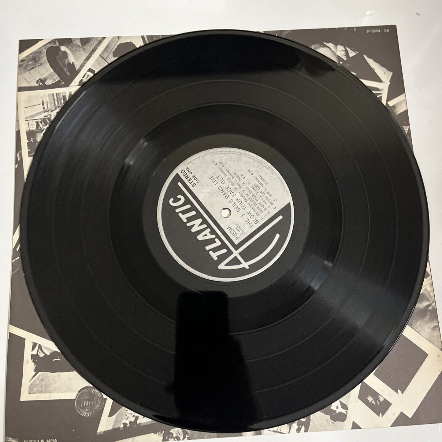 The J. Geils Band – Live Blow Your Face Out 1976 2x LP Vinyl Gatefold Obi Japan