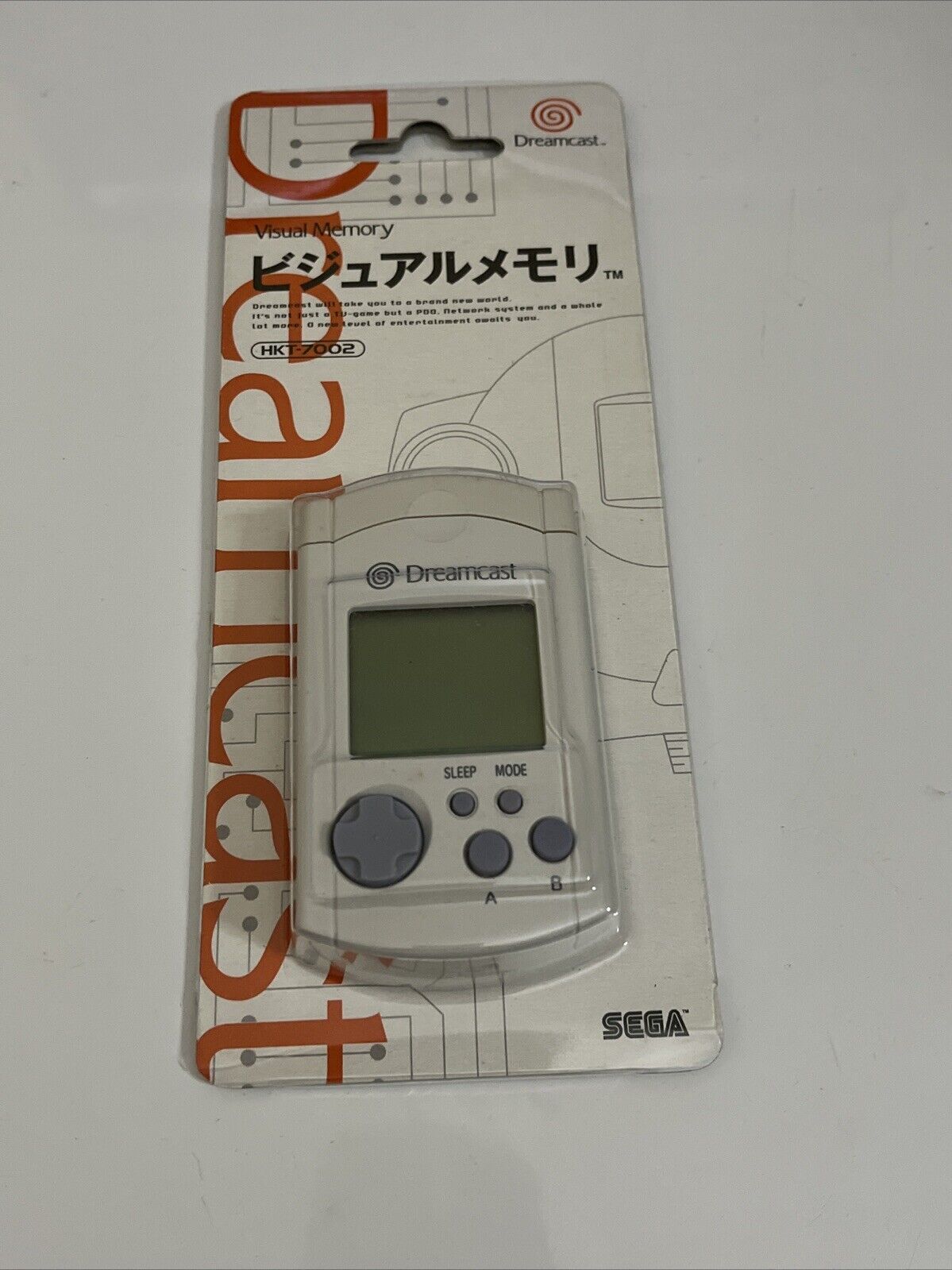 Official Genuine Sega Dreamcast Visual Memory Unit VMU JAPAN HKT-7002  NEW