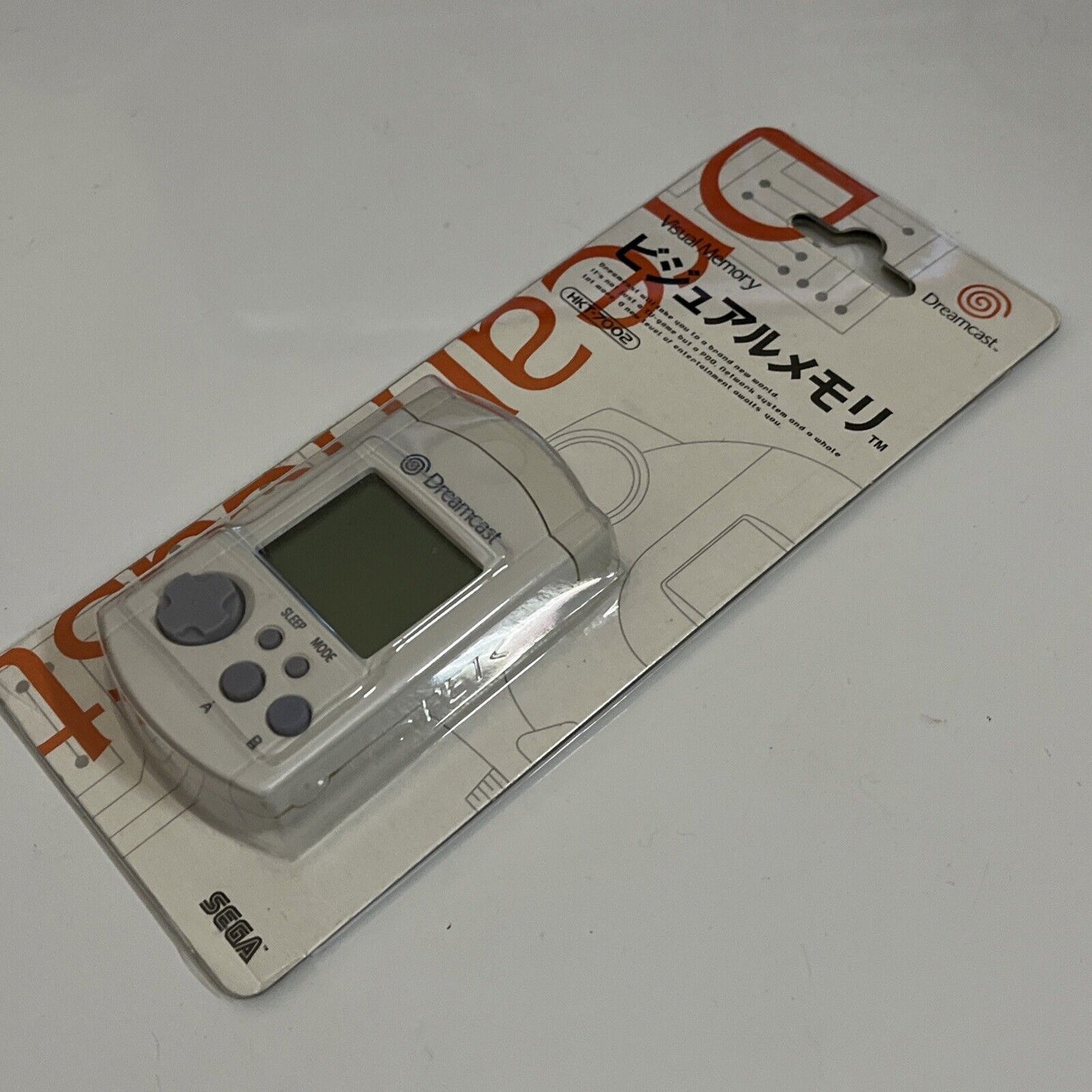 Official Genuine Sega Dreamcast Visual Memory Unit VMU JAPAN HKT-7002  NEW