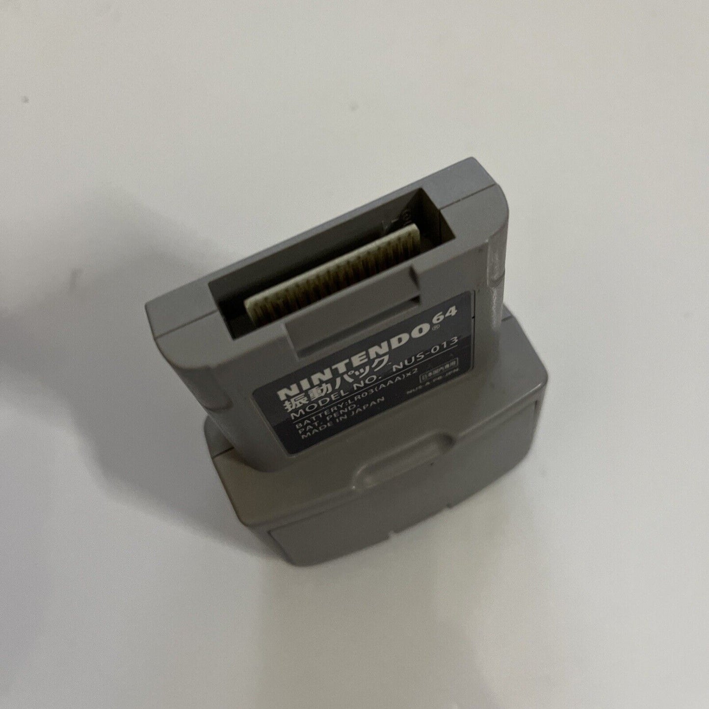 Official Nintendo 64 Rumble Pak Adapter N64 NUS-013