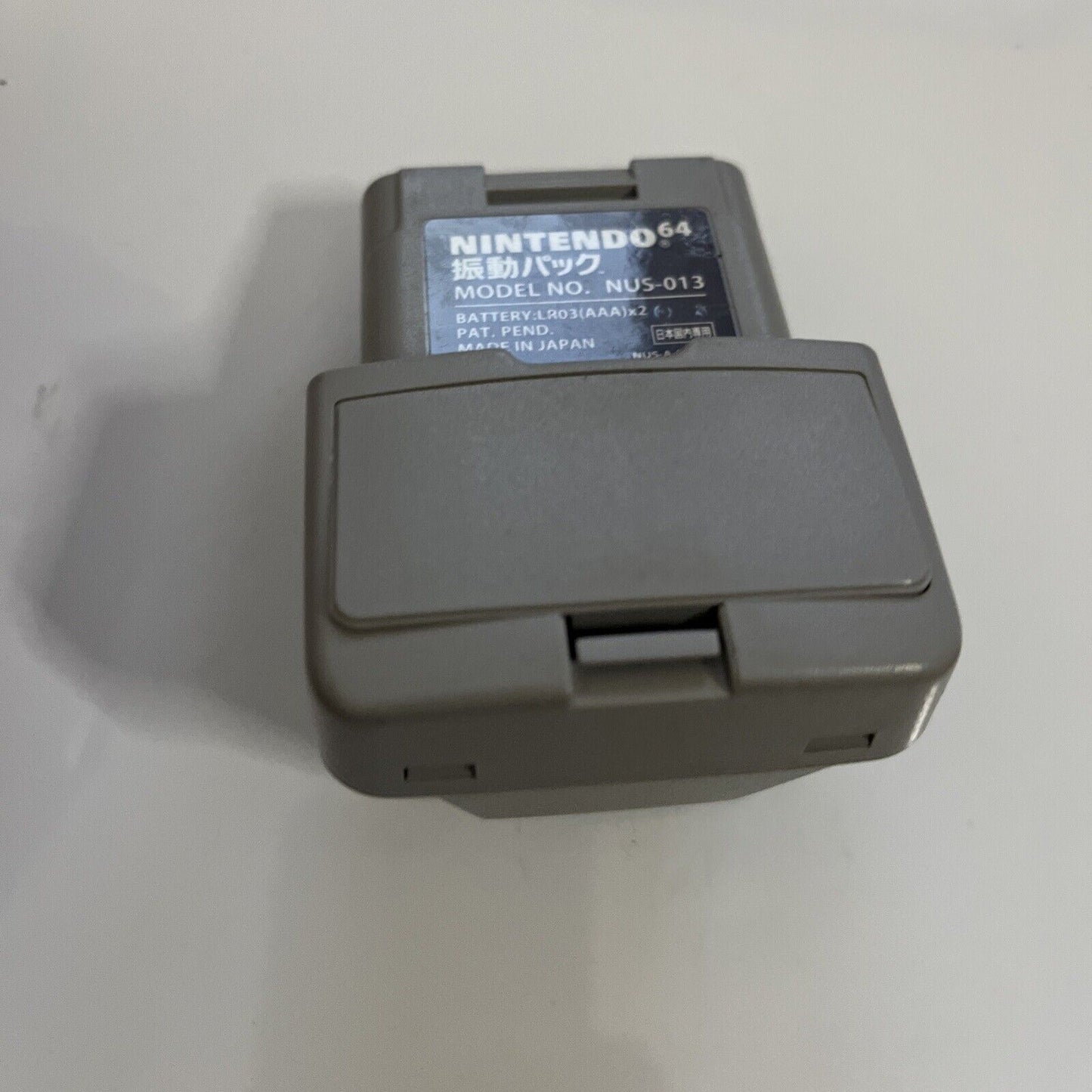 Official Nintendo 64 Rumble Pak Adapter N64 NUS-013