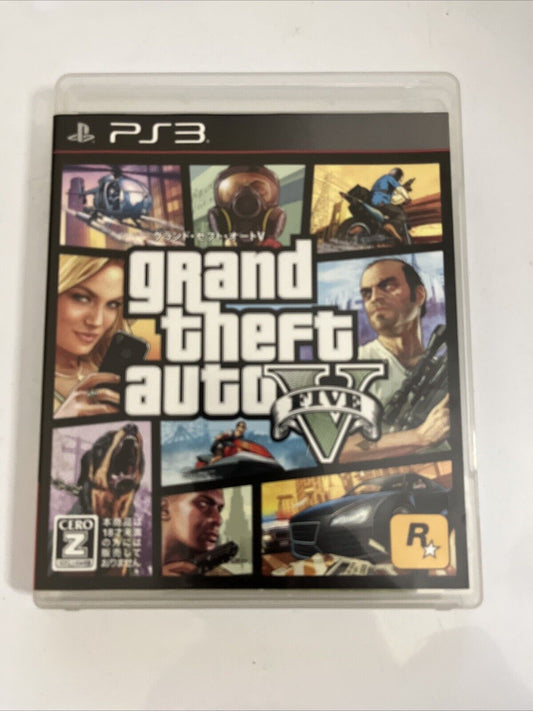 Grand Theft Auto V  PS3 Sony PlayStation 3 JAPAN Game