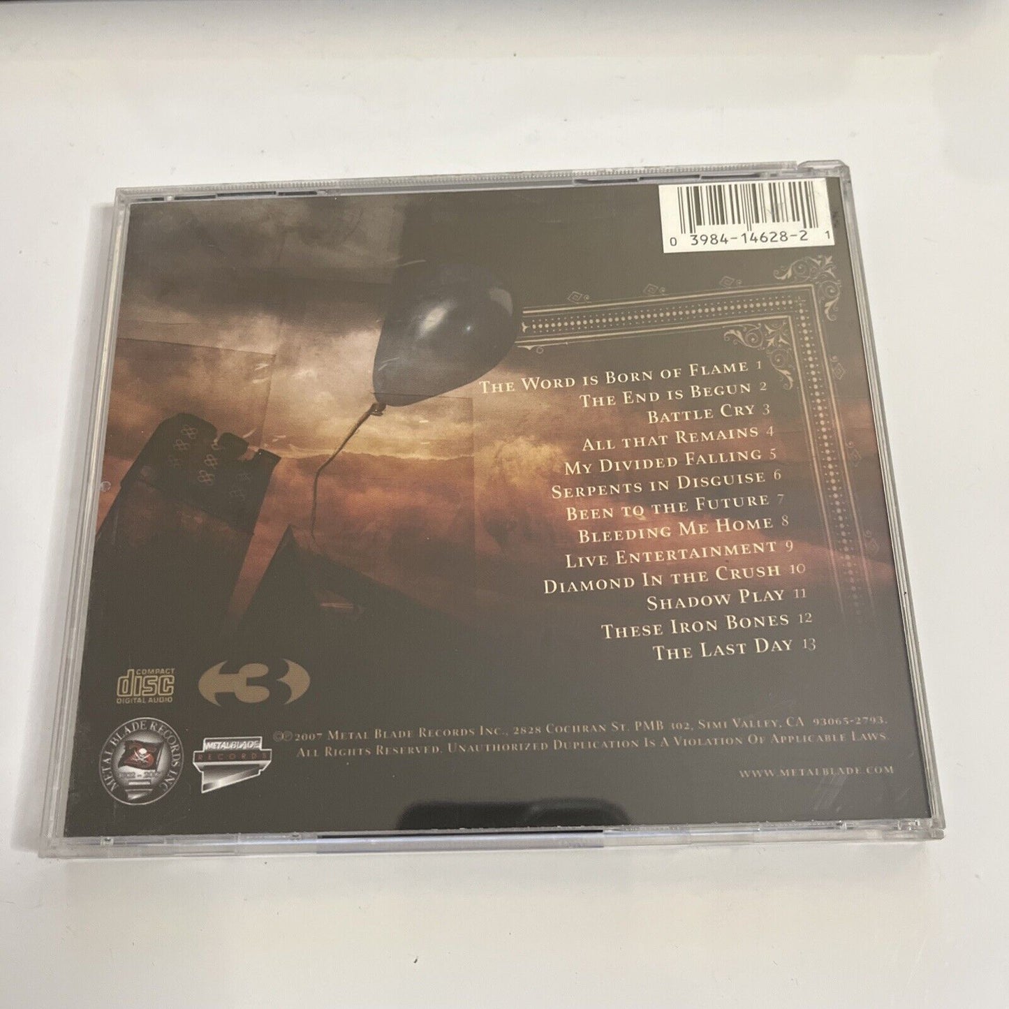 End Is Begun by Three (CD, 2007) Metal Blade Records