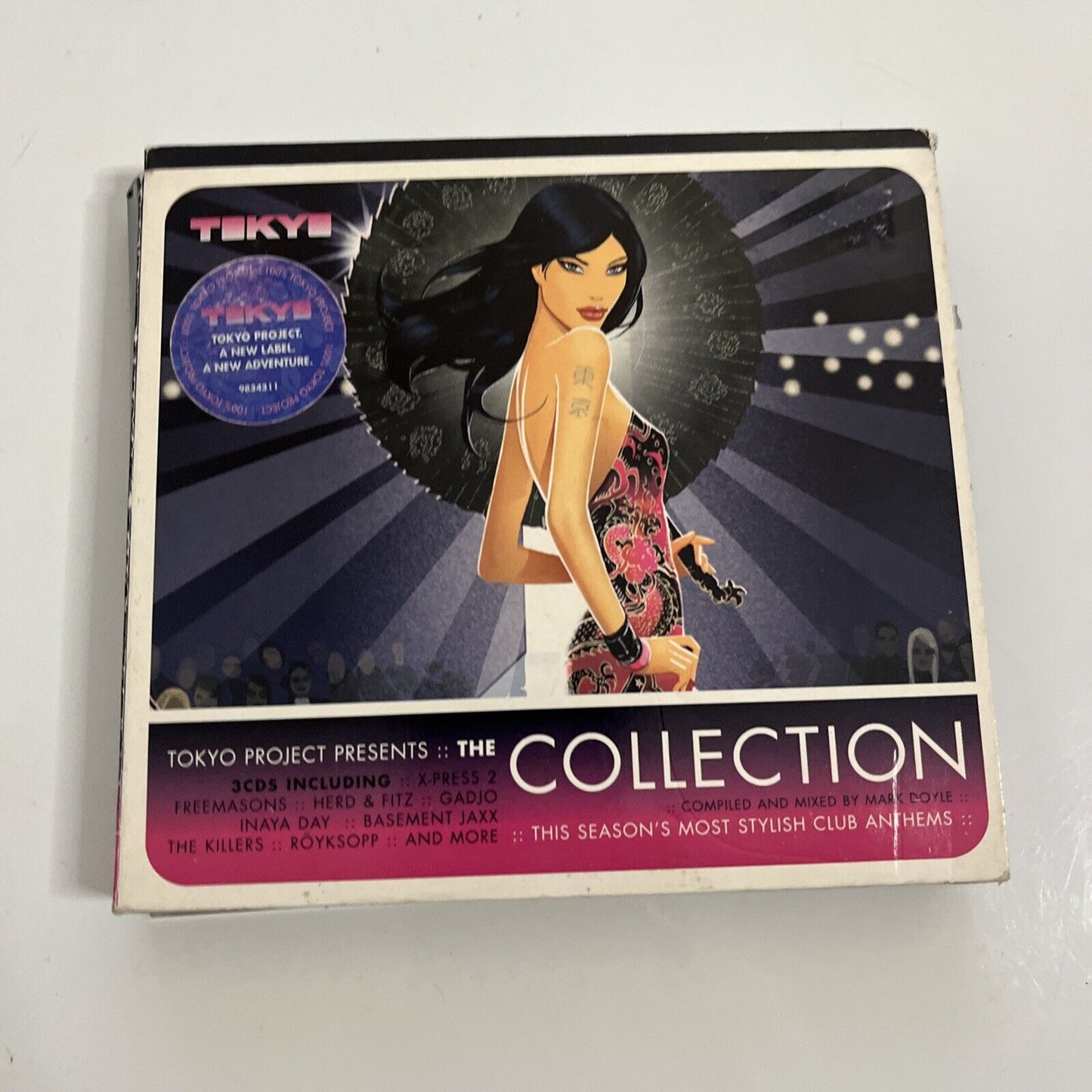 Tokyo Project Presents The Collection (CD, 2005, 3-Disc Set) Digipak Album