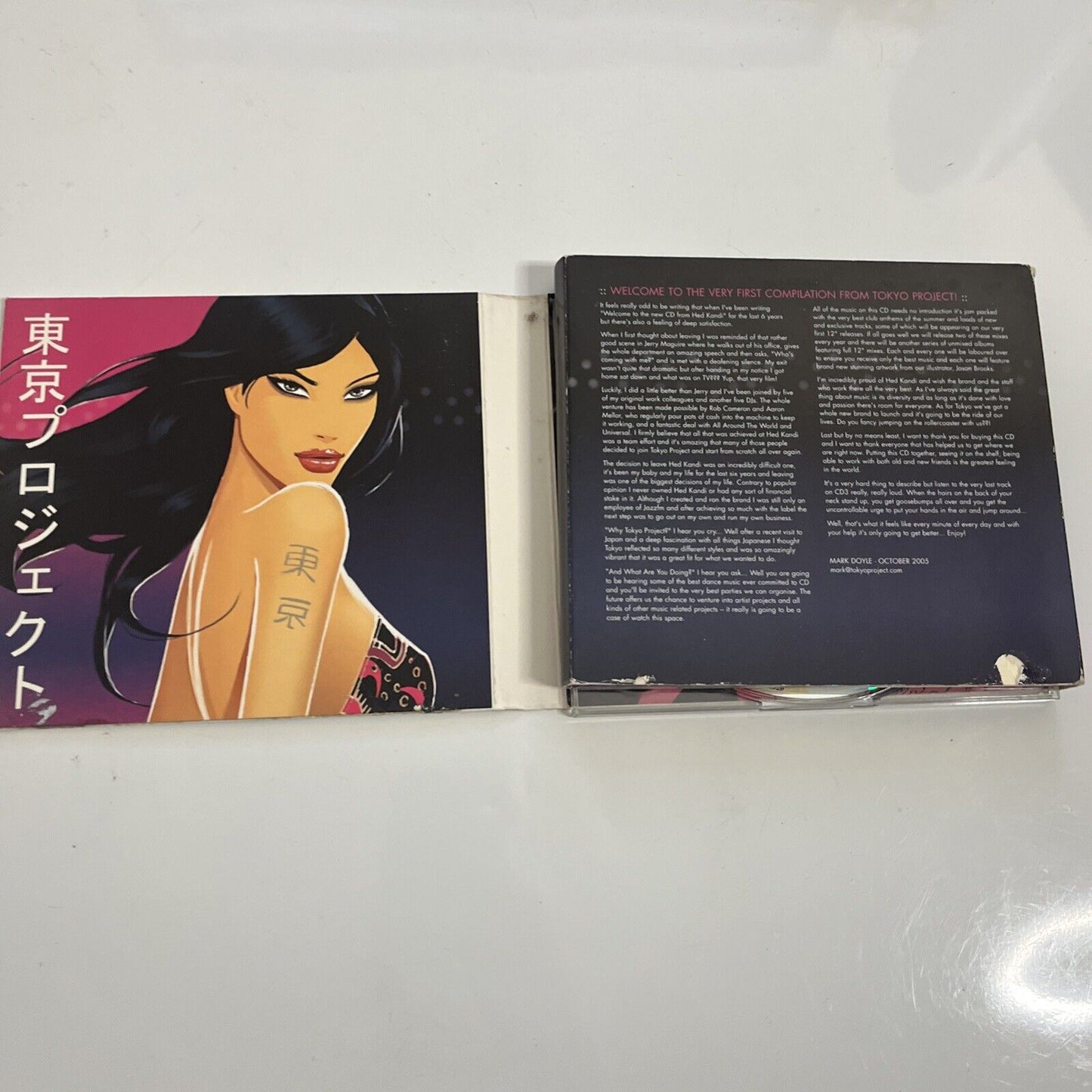 Tokyo Project Presents The Collection (CD, 2005, 3-Disc Set) Digipak Album