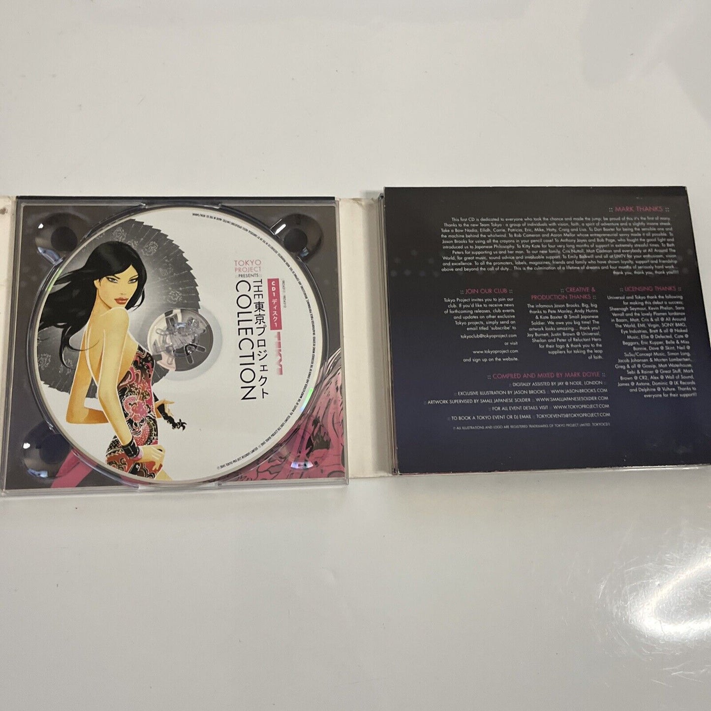 Tokyo Project Presents The Collection (CD, 2005, 3-Disc Set) Digipak Album